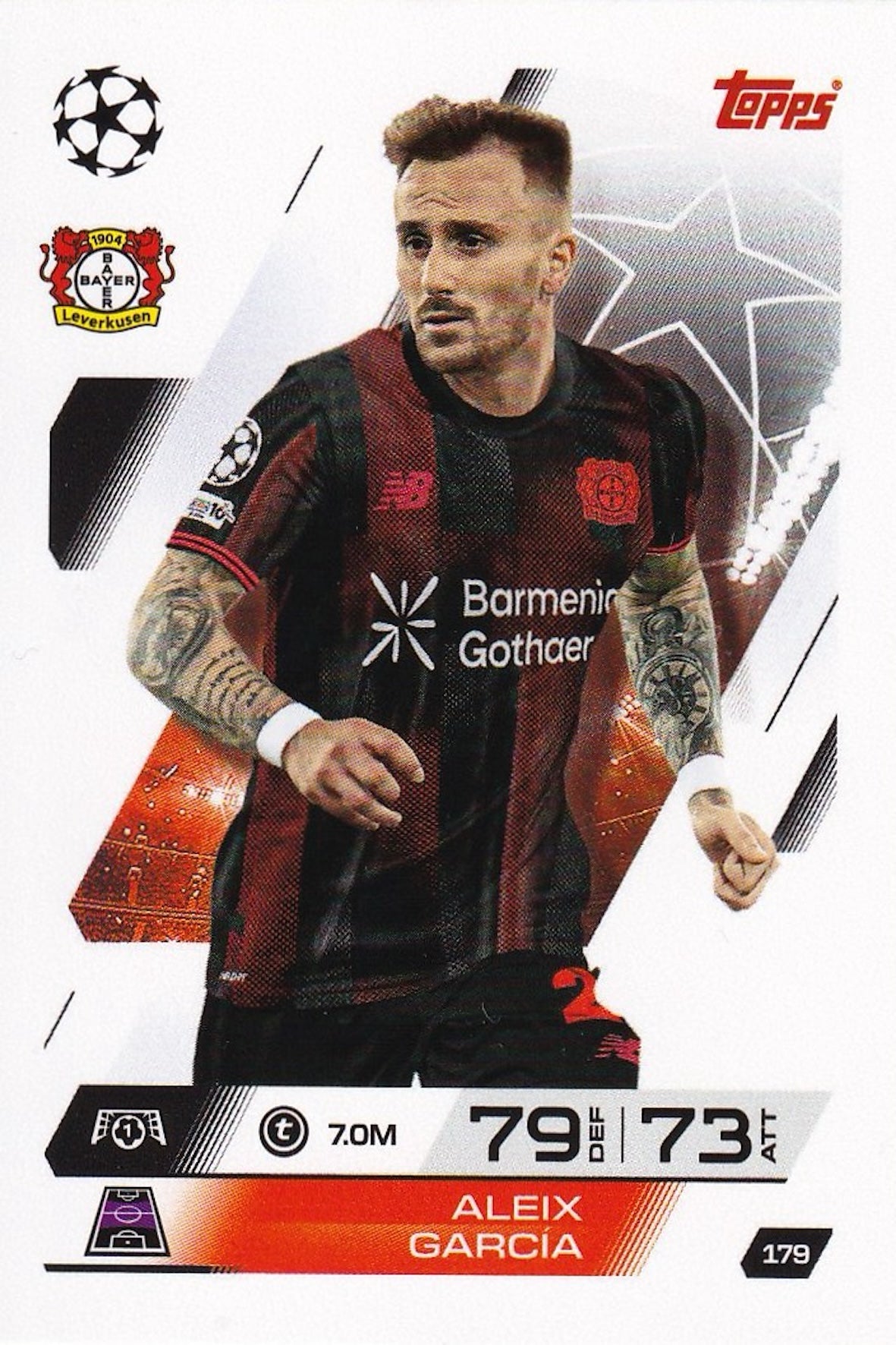 Aleix Garcia Base Card #179 - Topps Match Attax 25/26 (2025/2026)