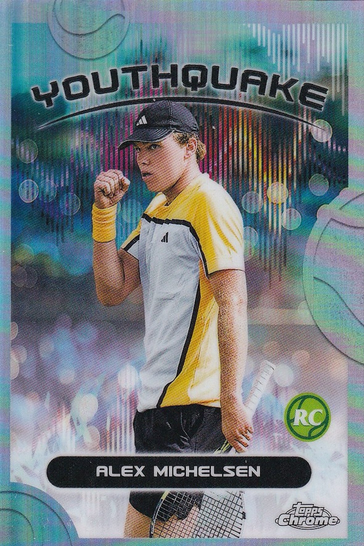 Alex Michelsen Youthquake Refractor #YQE-4 - 2025 Topps Chrome Tennis Card
