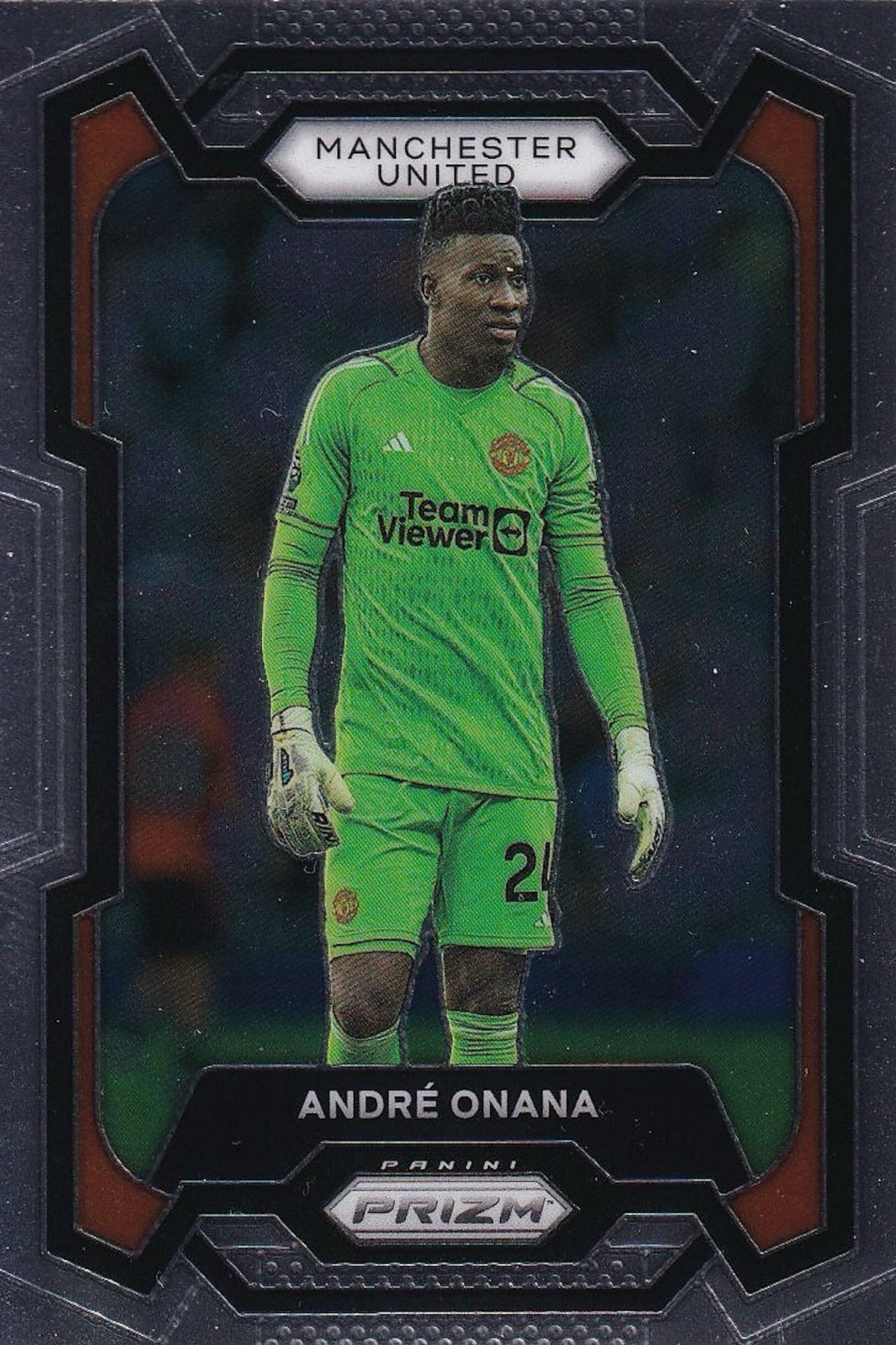 Andre Onana Base Card #39 - Panini Prizm Premier League 23-24 (Manchester United)