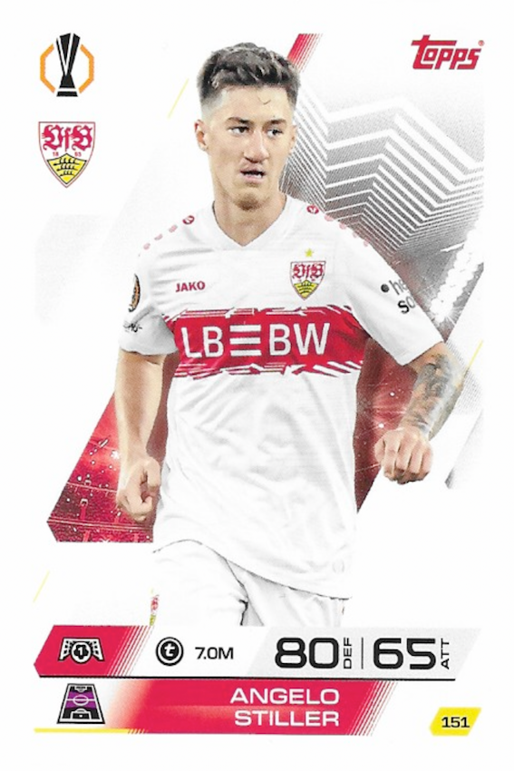 Angelo Stiller Base Card #151 - Topps Match Attax 25/26 (2025/2026)
