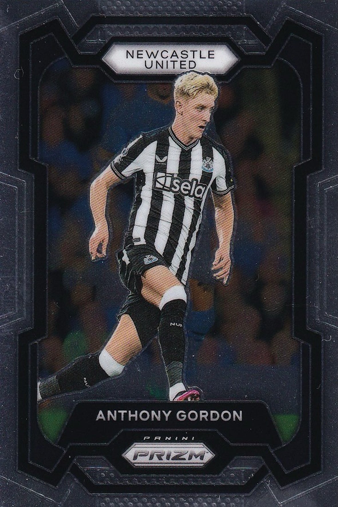 Anthony Gordon Base Card #62 - Panini Prizm Premier League 23-24 (Newcastle United)