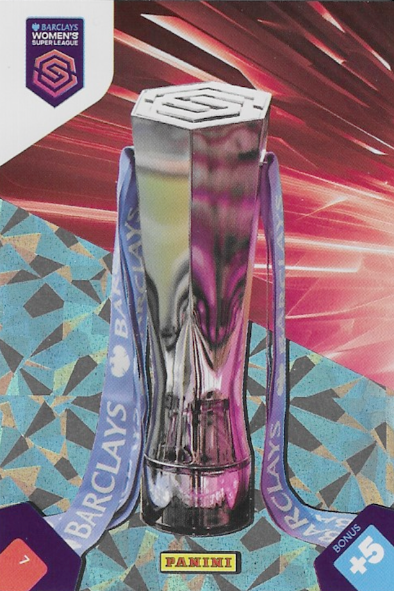 Bonus Card - #7 Trophy - WSL 2025 Women's Super League - Panini Adrenalyn XL