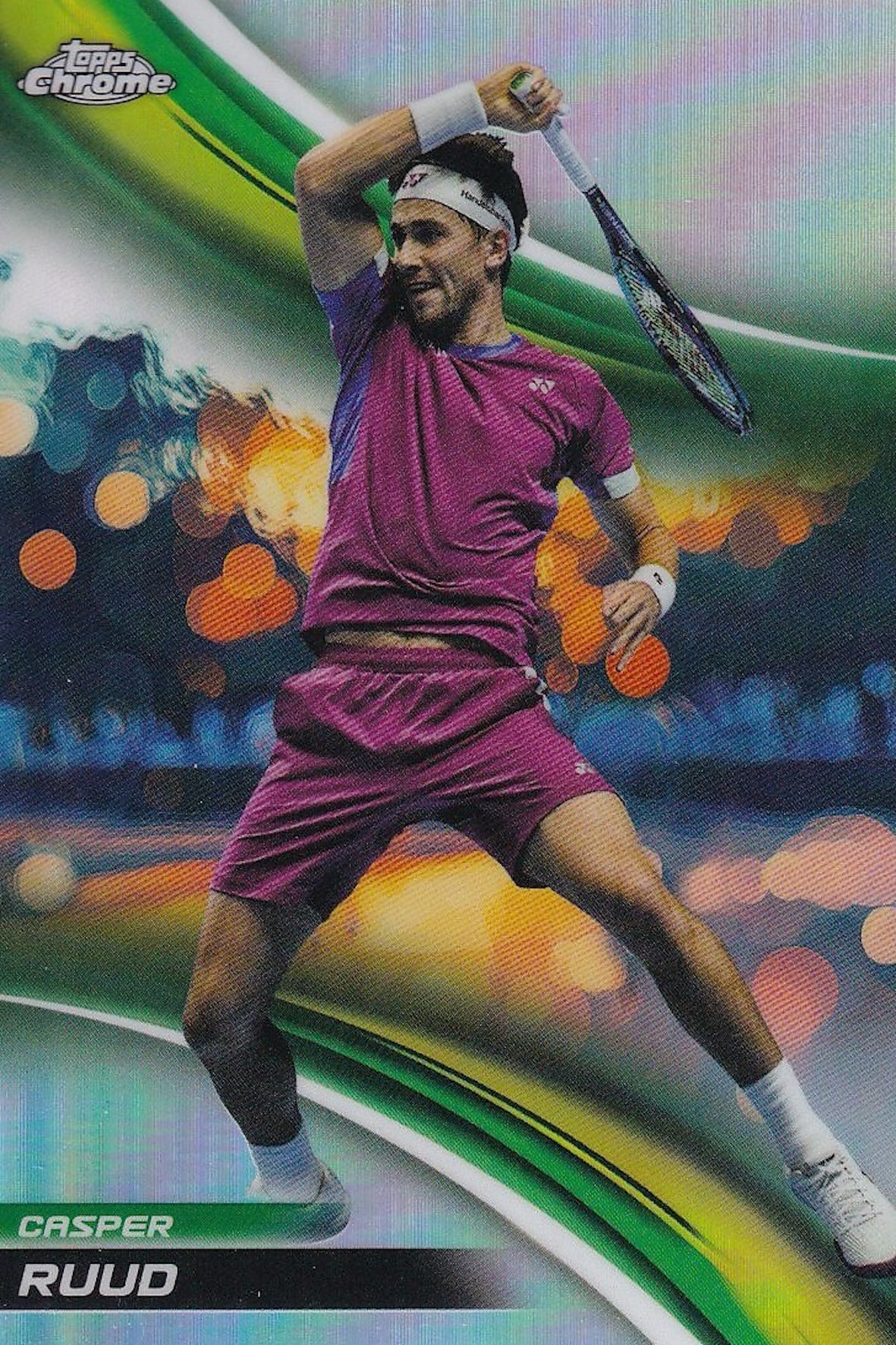 Casper Ruud Base Card #9 - Topps Chrome Tennis 2025