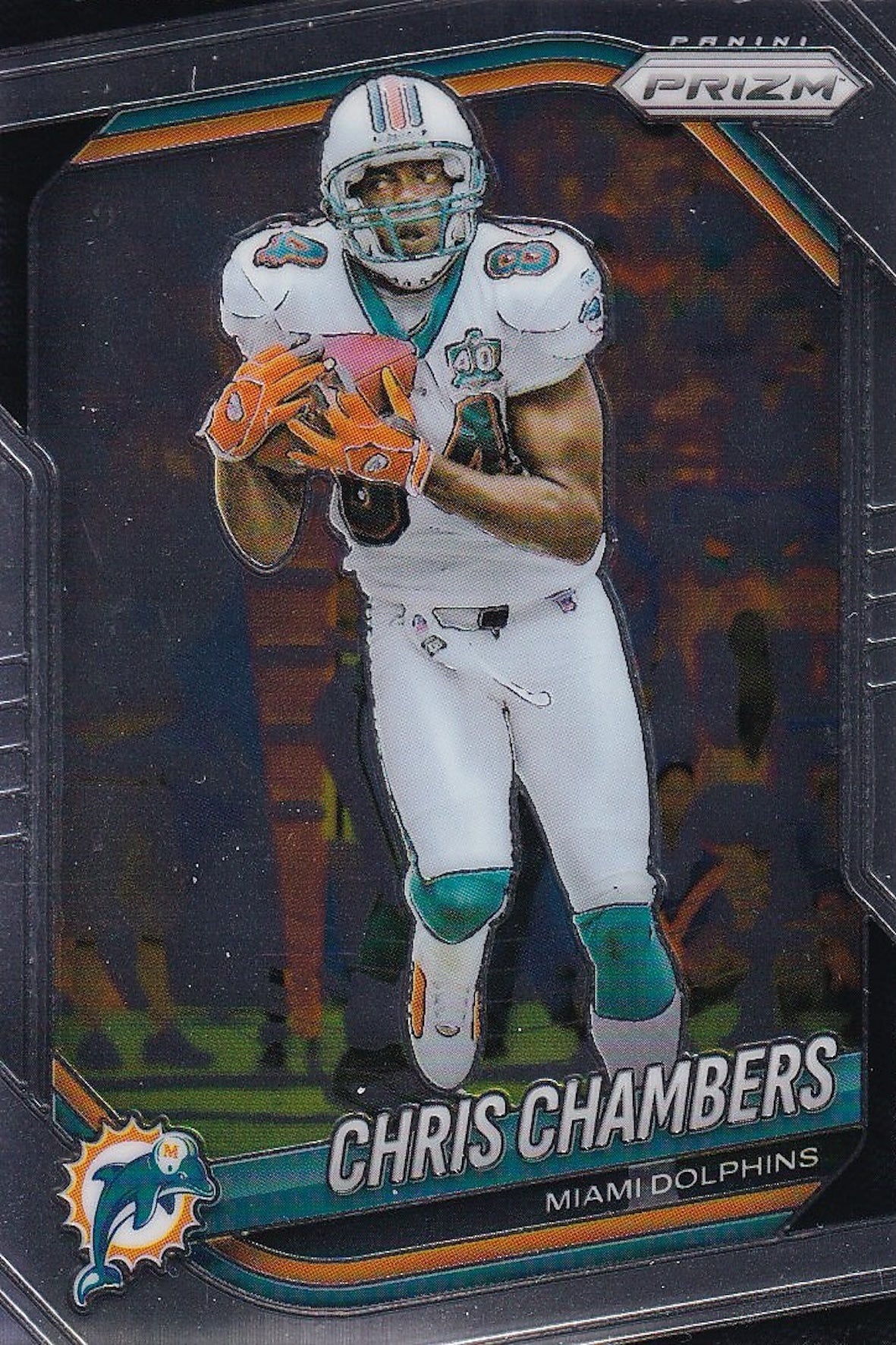 Chris Chambers Base Card #107 - 2025 Panini Prizm Football | Miami Dolphins