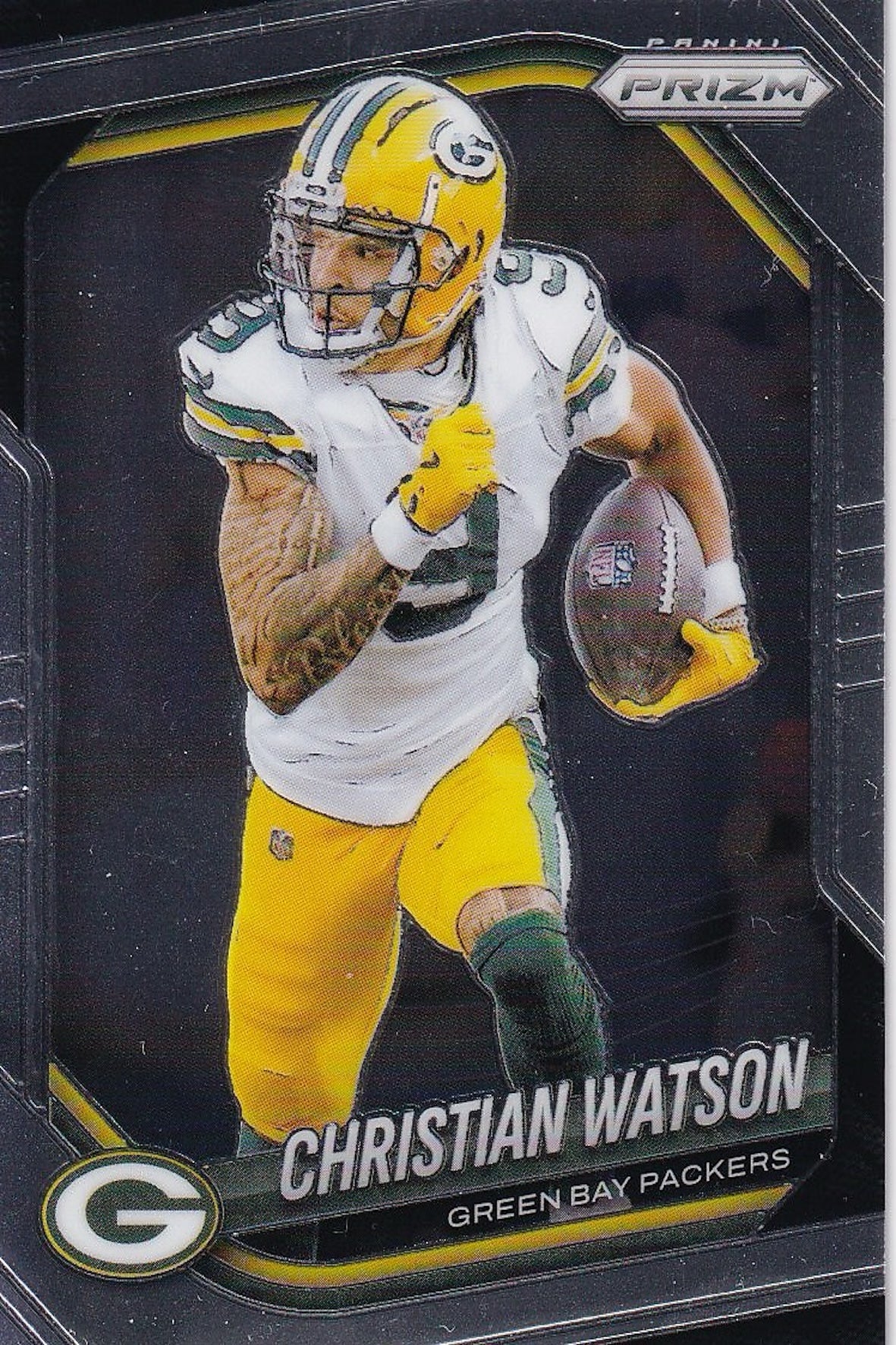 Christian Watson Base Card #153 - 2025 Panini Prizm Football | Green Bay Packers
