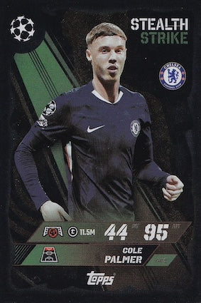 Cole Palmer Stealth Strike Card #445 - Topps Match Attax 2025/26 - Chelsea