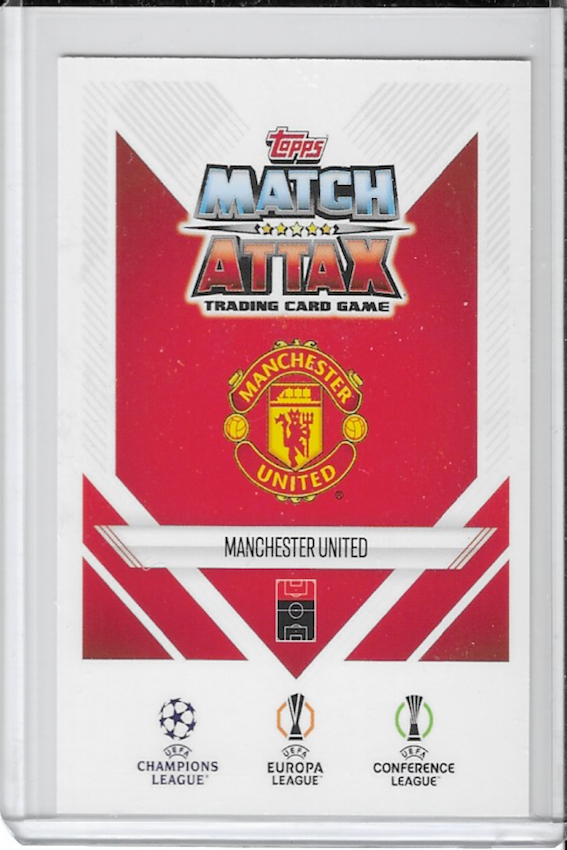 Cristiano Ronaldo Vintage Vibes Legend Card #418 - Topps Match Attax 2024/2025 (24/25) rear of card