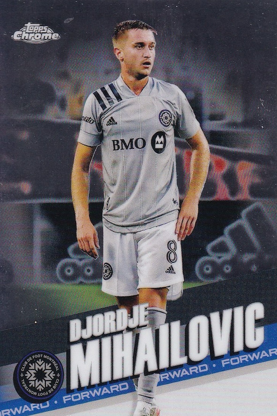 Djordje Mihailovic Base Card #118 - Topps Chrome 2022 MLS - CF Montreal