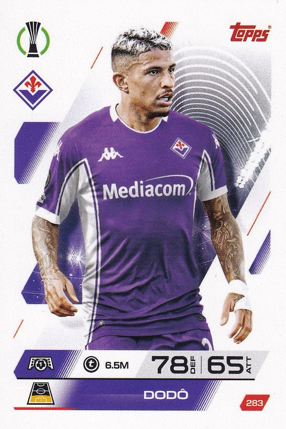 Dodô Base Card #283 - Topps Match Attax 25/26 (2025/2026) Fiorentina