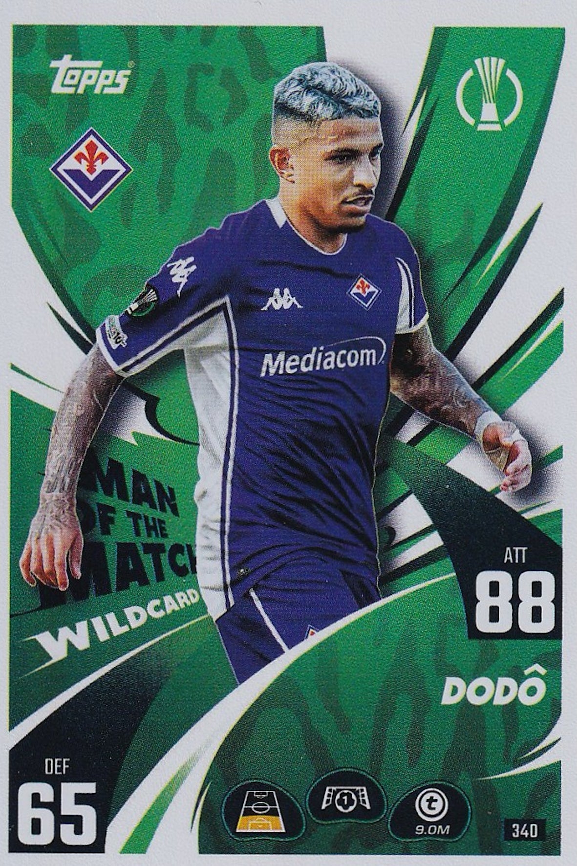 Dodo Man of the Match Wildcard #340 - Topps Match Attax 25/26 (2025/2026)