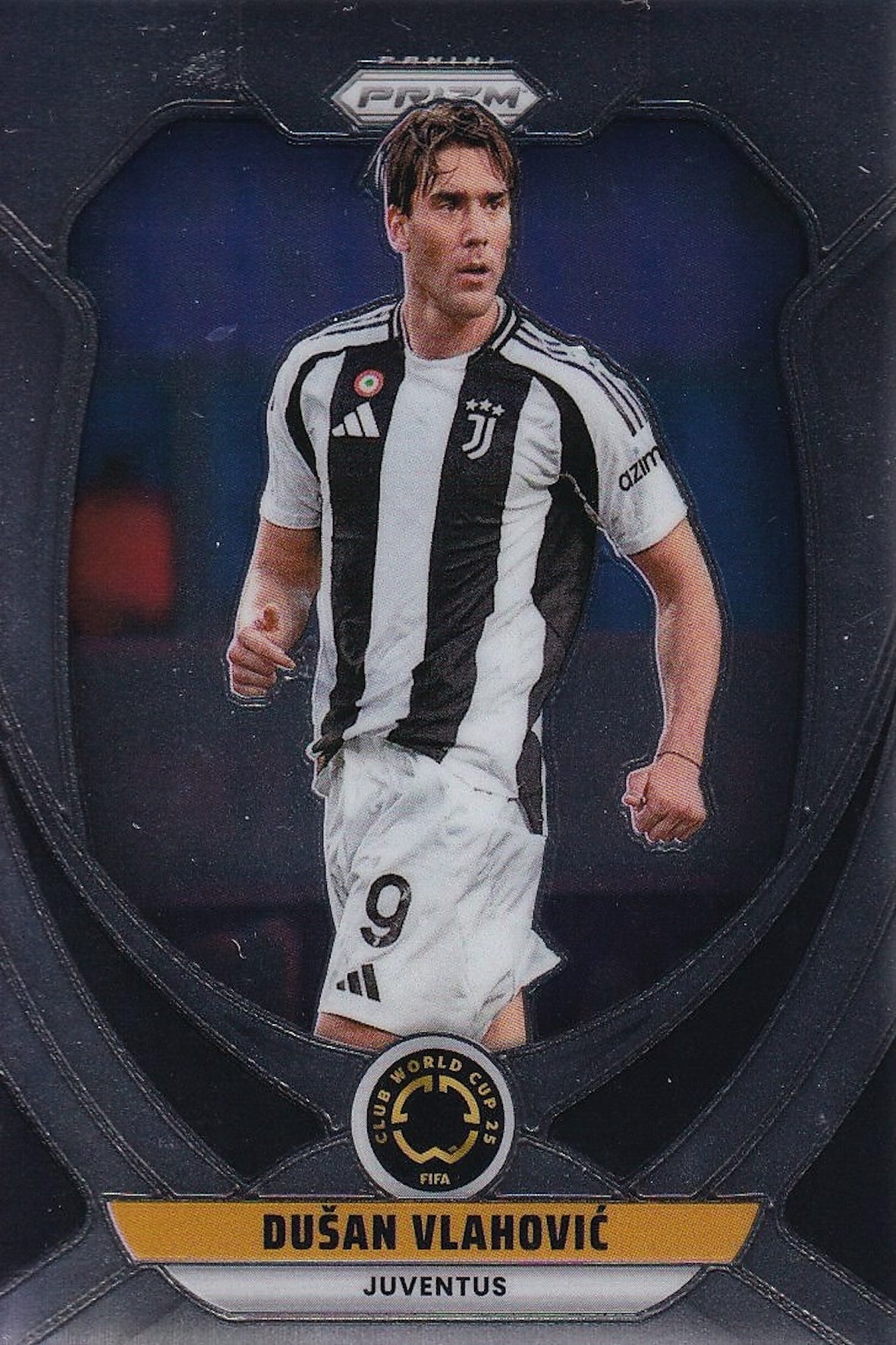 Dusan Vlahovic Base Card #118 - Panini Prizm FIFA Club World Cup 25 (2025) - Juventus