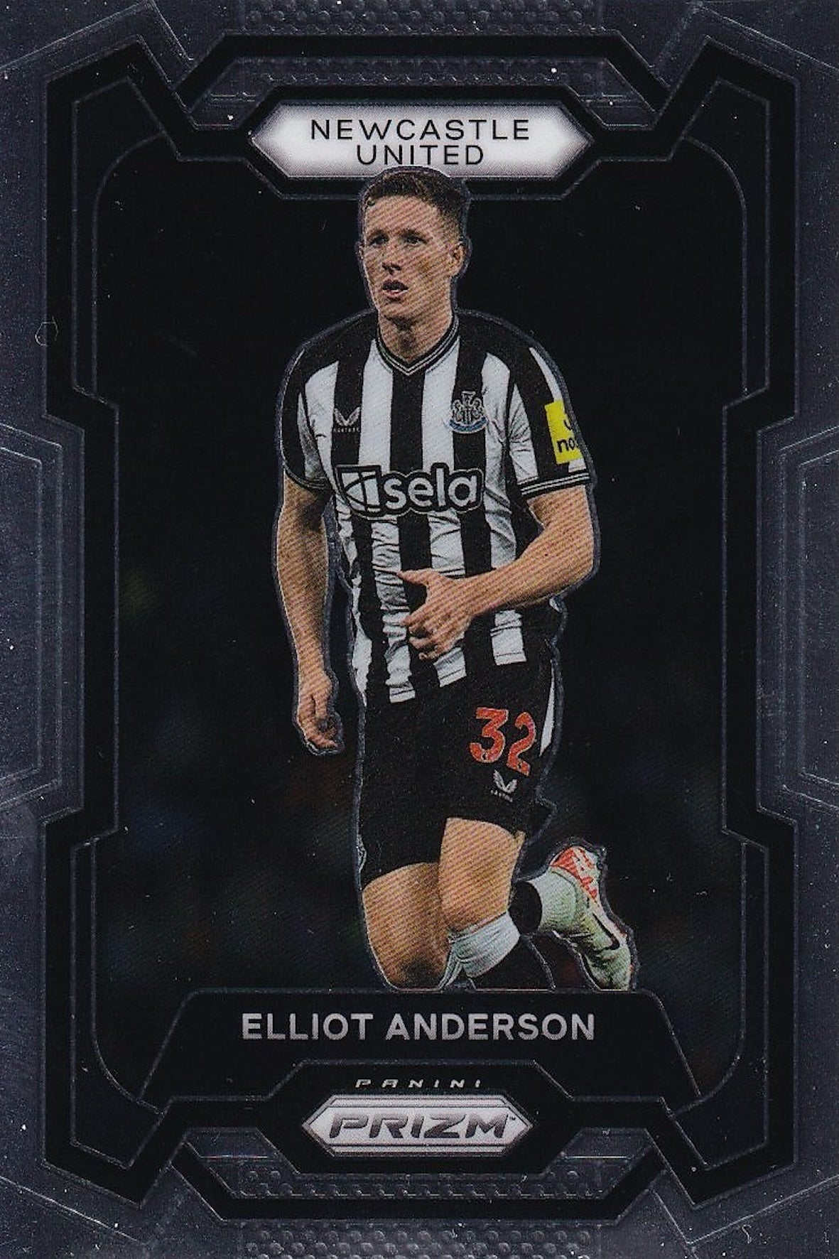 Elliot Anderson Base Card #71 - Panini Prizm Premier League 23-24 (Newcastle United)