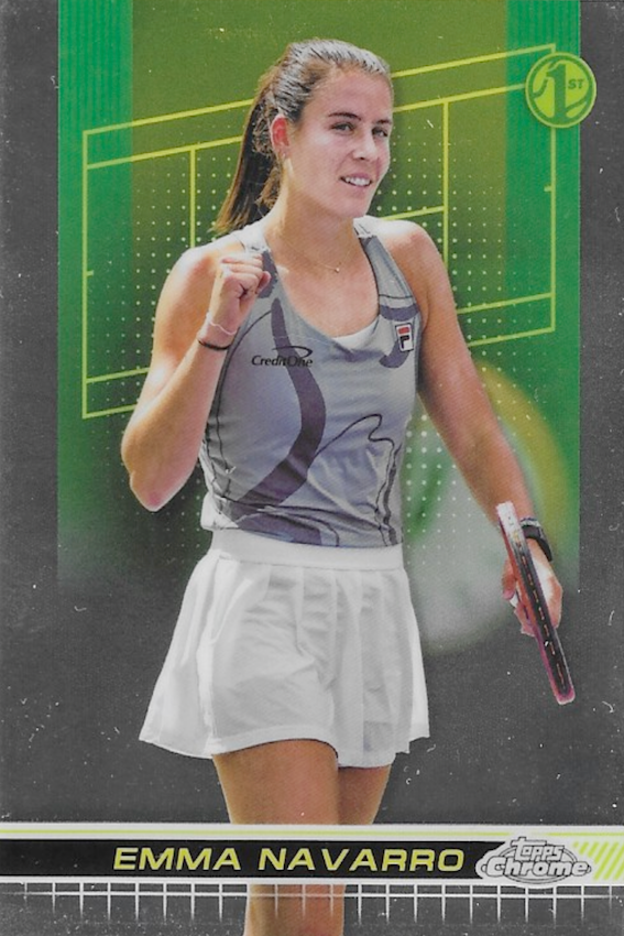 Emma Navarro Topps Chrome Tennis 2024 Card #141 | Near Mint