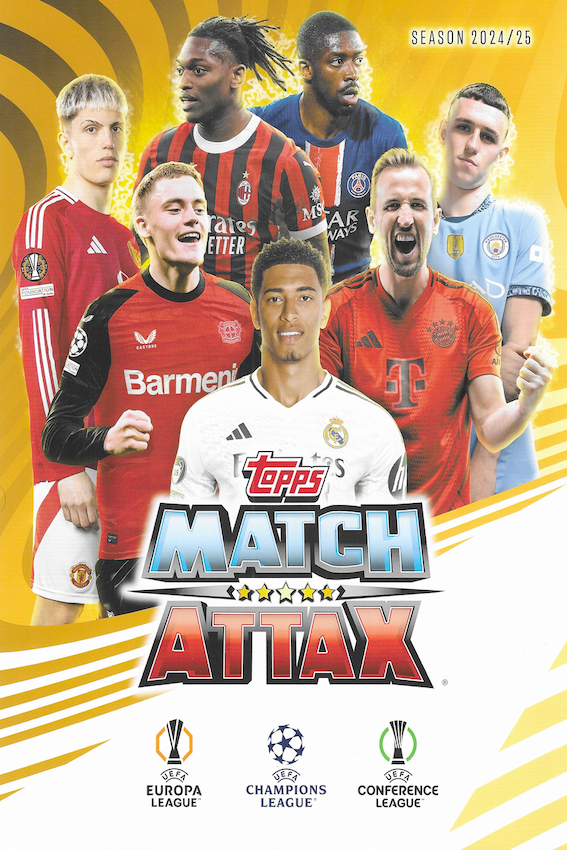 Full Team Set of all 18 Arsenal Cards - Topps Match Attax 2024/2025