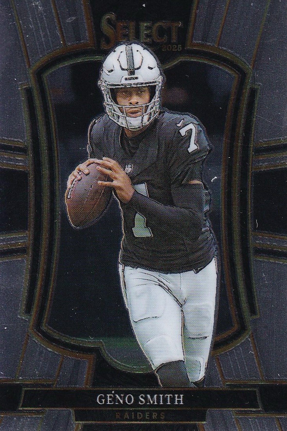 Gino Smith Premier Level Card #105 - 2025 Panini Select Football | Las Vegas Raiders