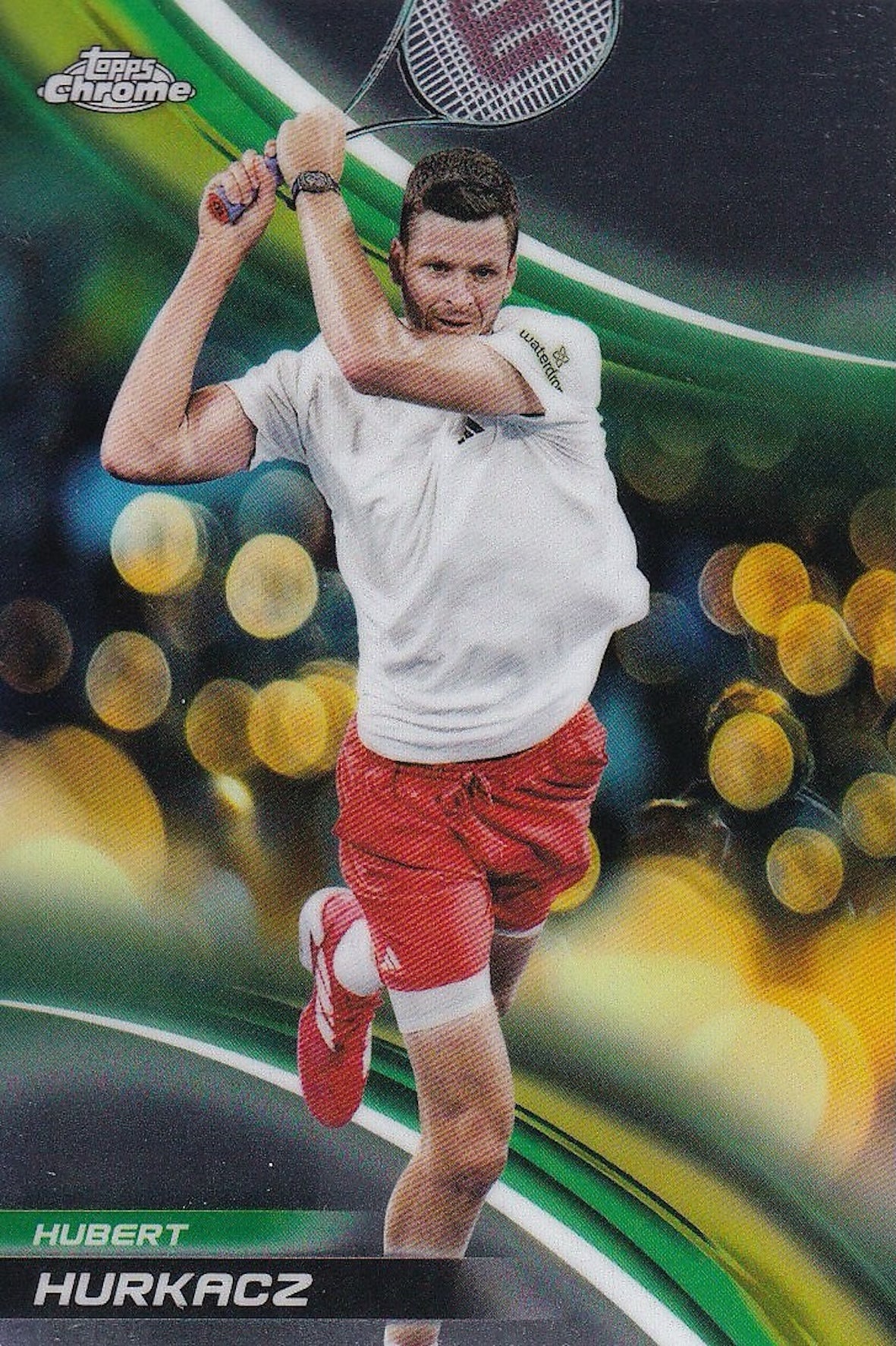 Hubert Hurkacz Base Card #18 - Topps Chrome Tennis 2025