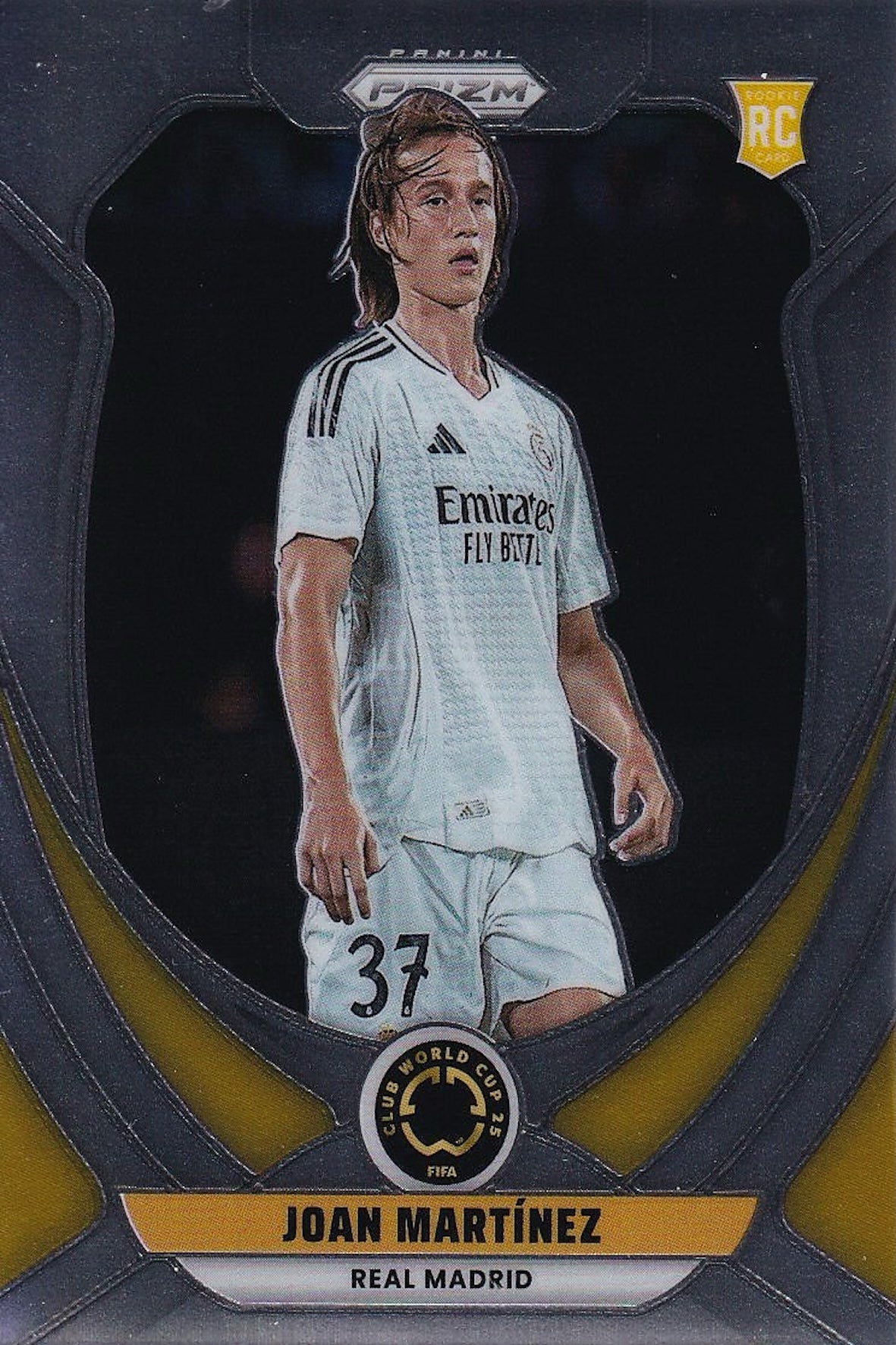 Joan Martinez Rookie (RC) Base Card #162 - Panini Prizm FIFA Club World Cup 25 (2025) - Real Madrid