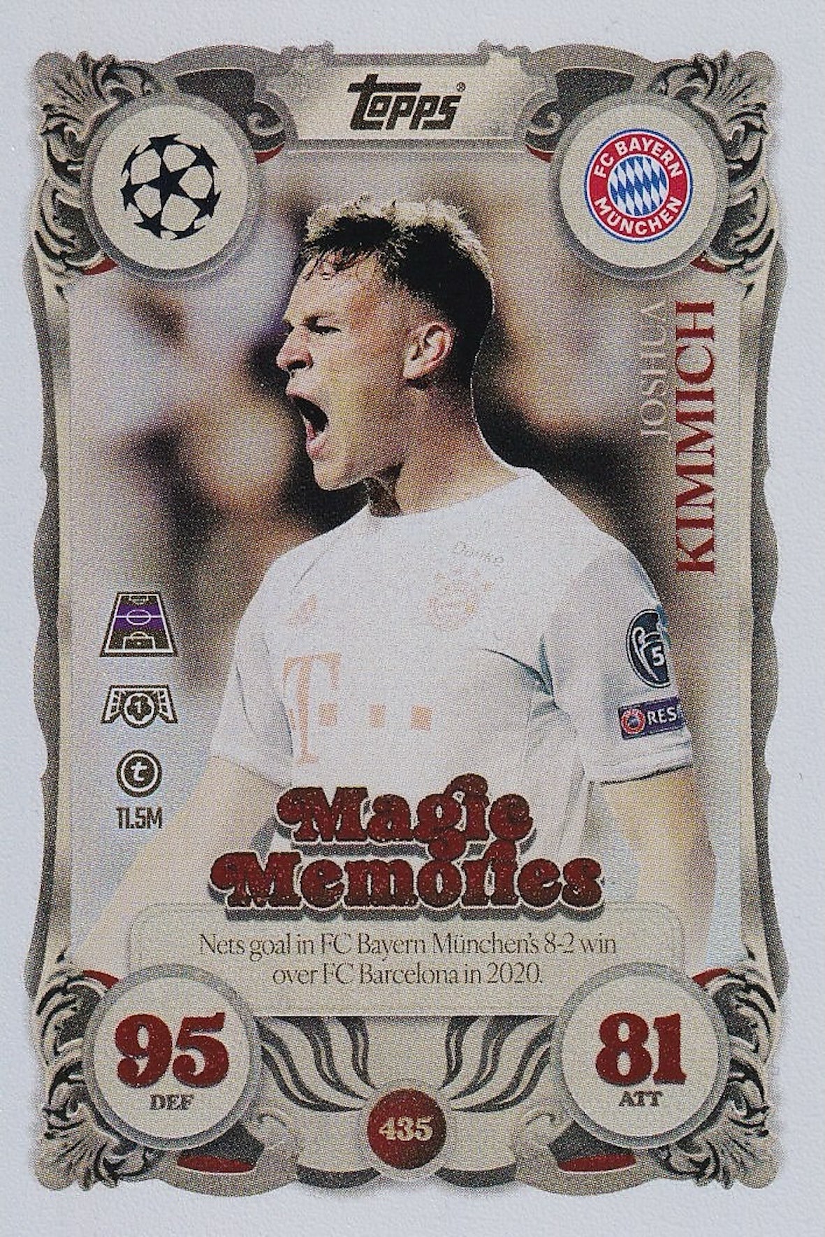 Joshua Kimmich Magic Memories Card #435 - Topps Match Attax 25/26 (2025/2026)