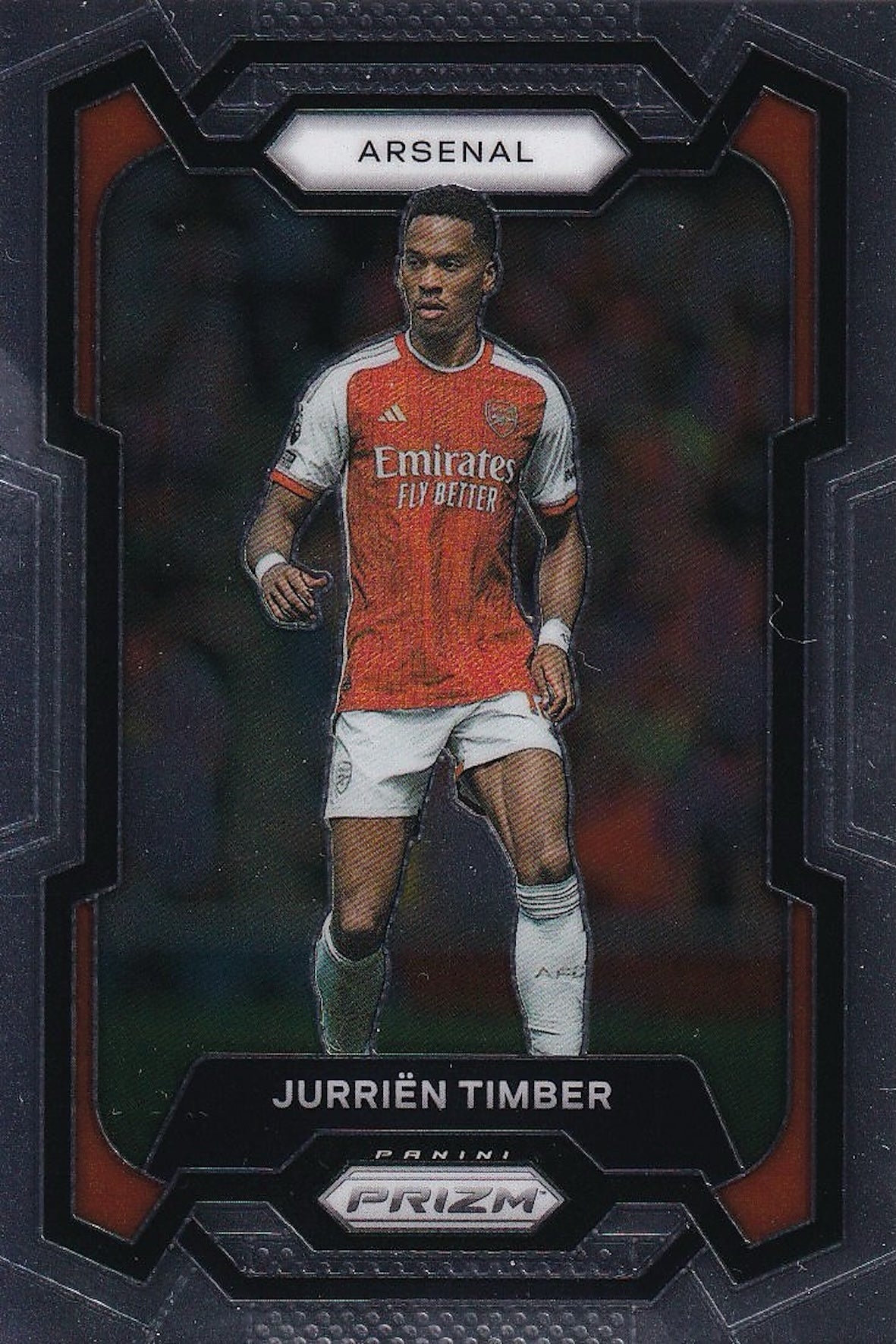 Jurriën Timber Base Card #32 - Panini Prizm Premier League 2023-24 - Arsenal FC