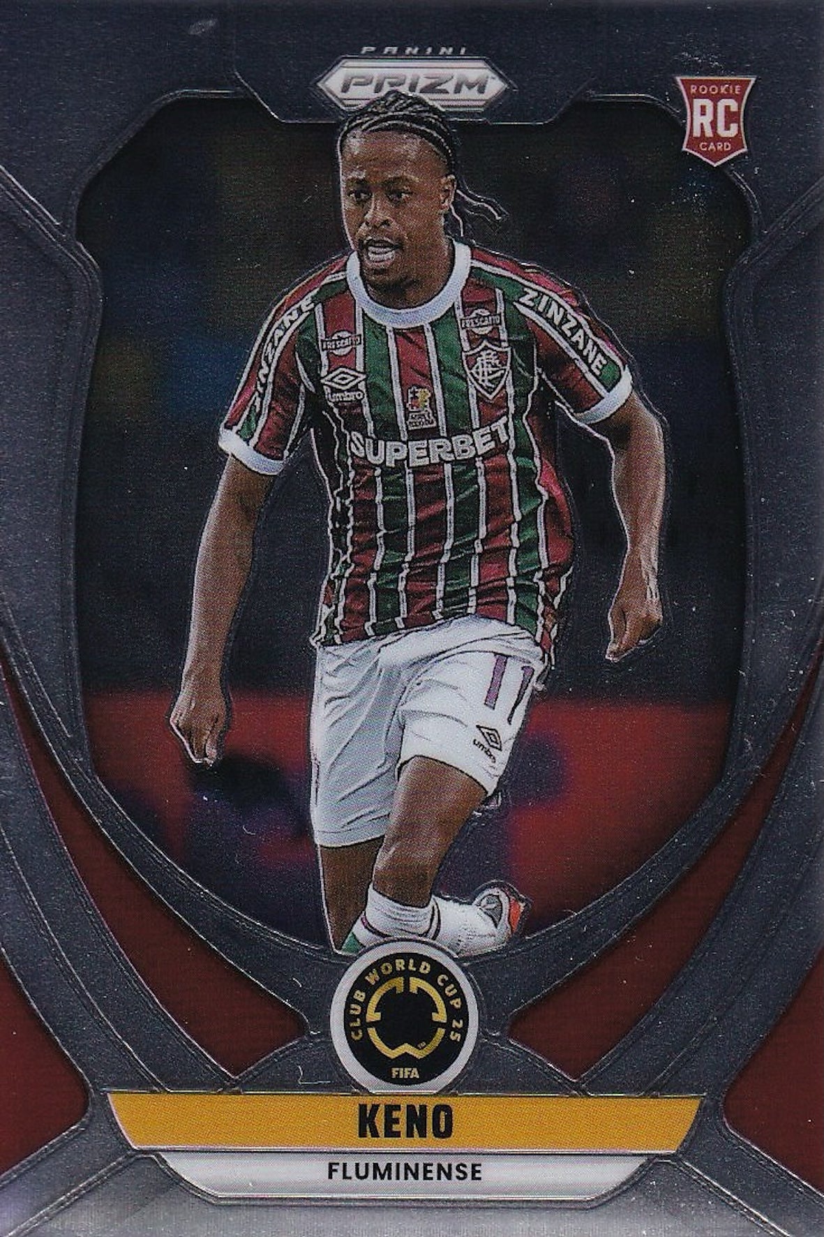 Keno Rookie (RC) Card #114 - Panini Prizm - FIFA Club World Cup 25 (2025) Fluminense FC