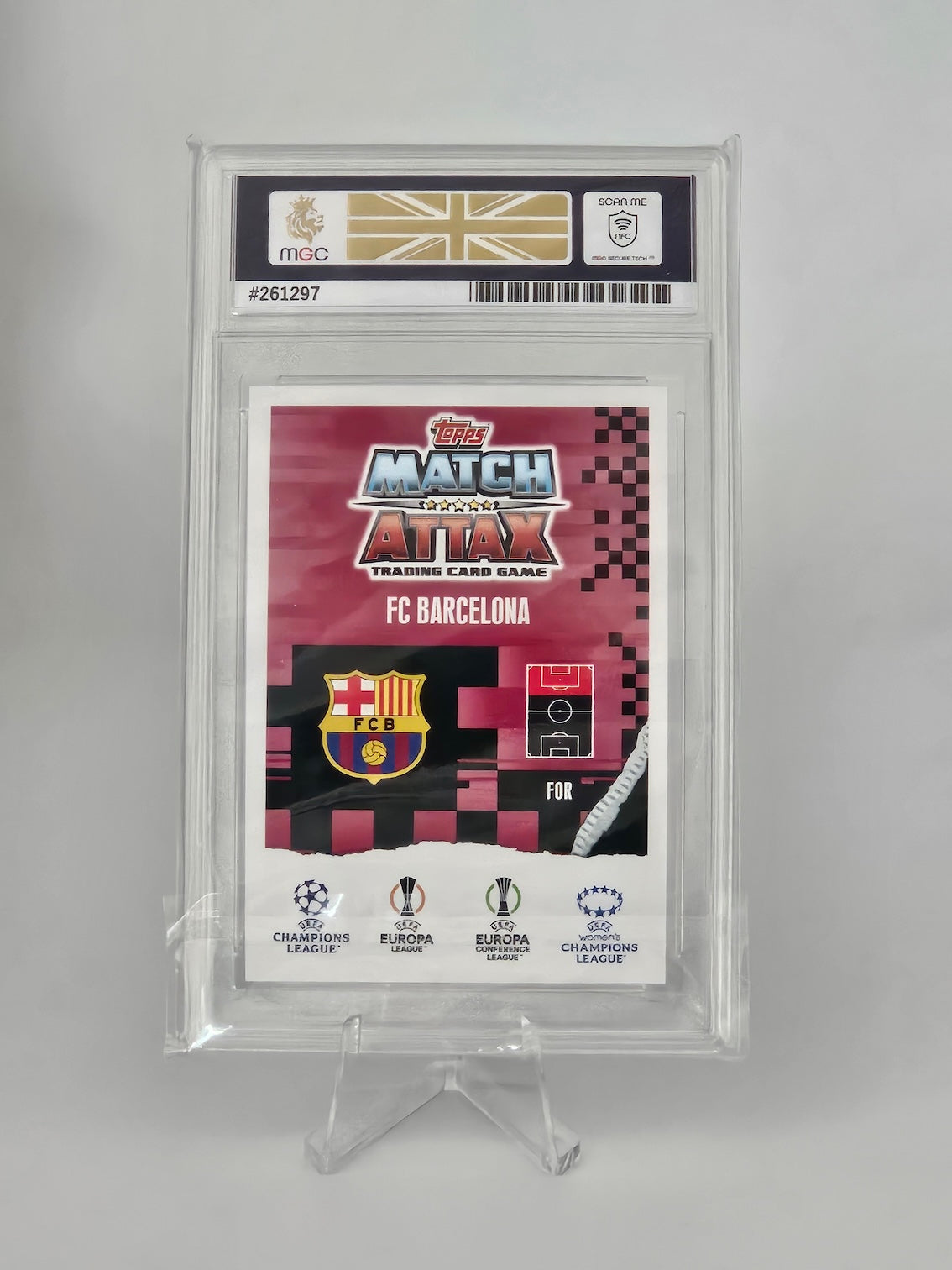 Lamine Yamal Breakthrough Baller Card #221 - 2023 Topps Match Attax MGC 10 Graded