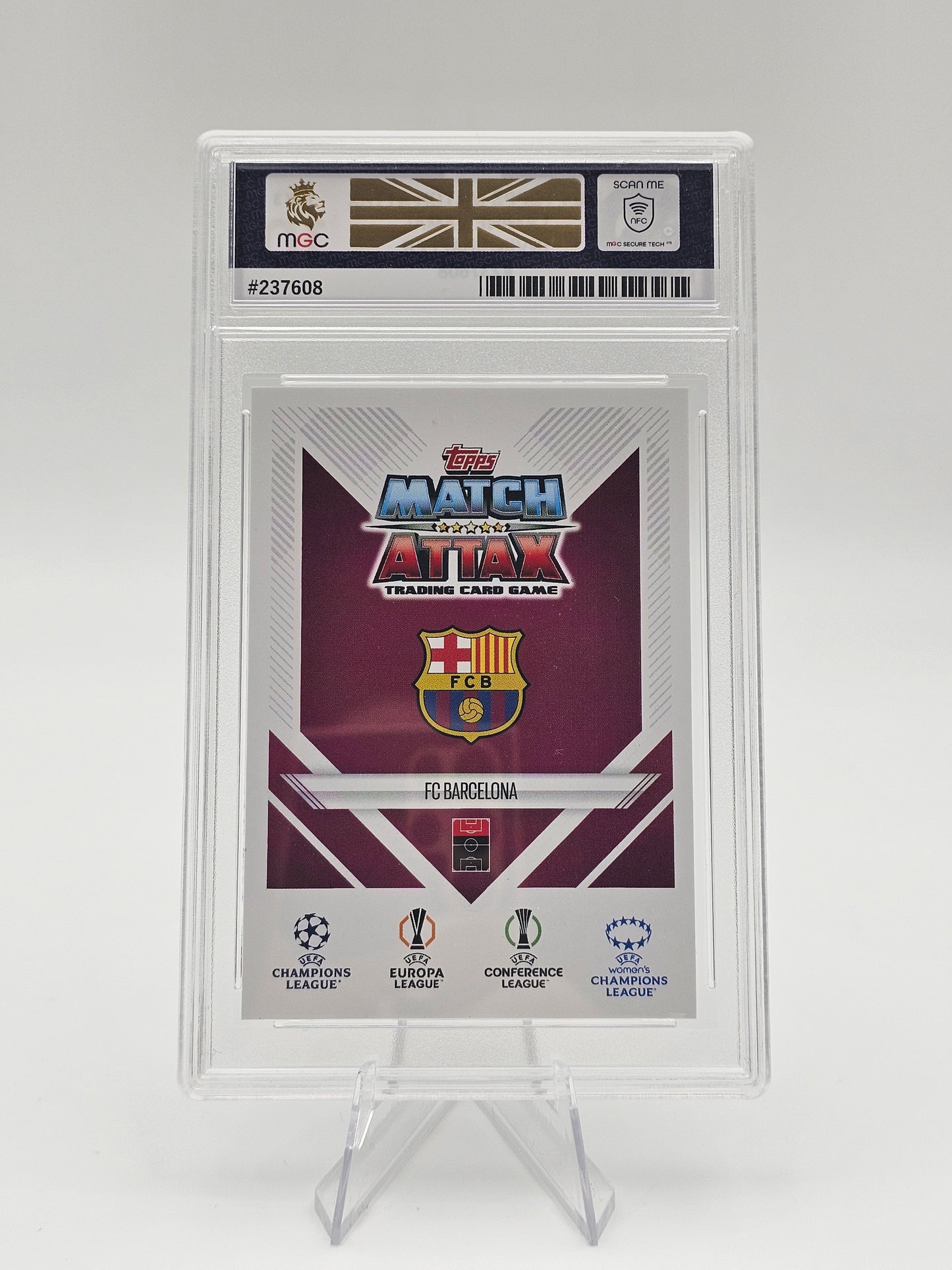 Lamine Yamal, Graded Topps Match Attax EXTRA 24/25, Invinciballer MGC 10, Card #INV3 FC Barcelona