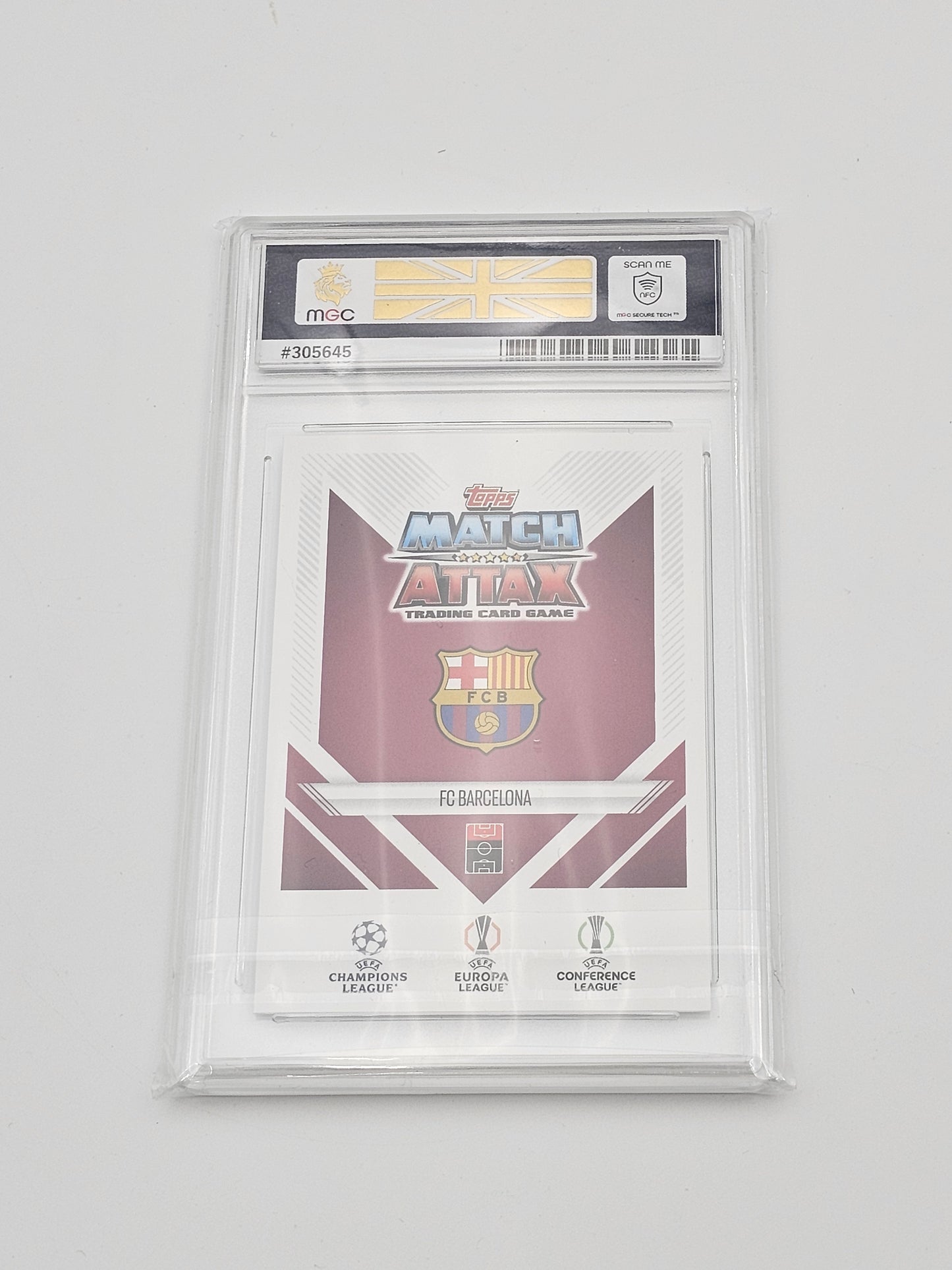Lionel Messi 1st Edition Vintage Vibes Legend MGC 10 Match Attax 24/25 #420 POP1 (FC Barcelona)