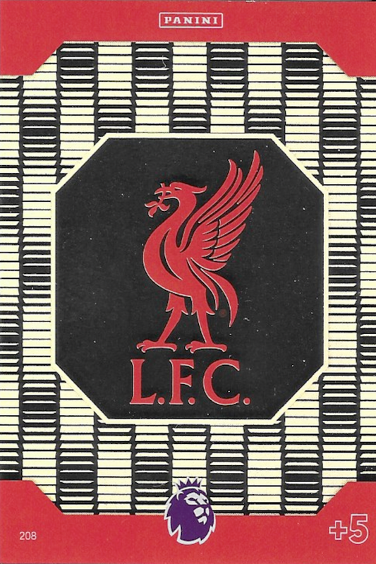 Liverpool FC Club Crest Team Badge - Panini Adrenalyn XL PLUS 2025