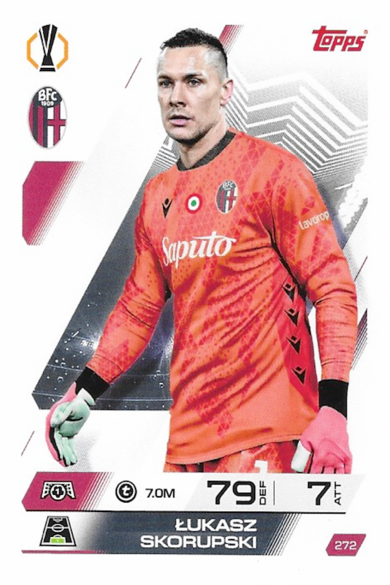 Lukasz Skorupski Base Card #272 - Topps Match Attax 25/26 (2025/2026)