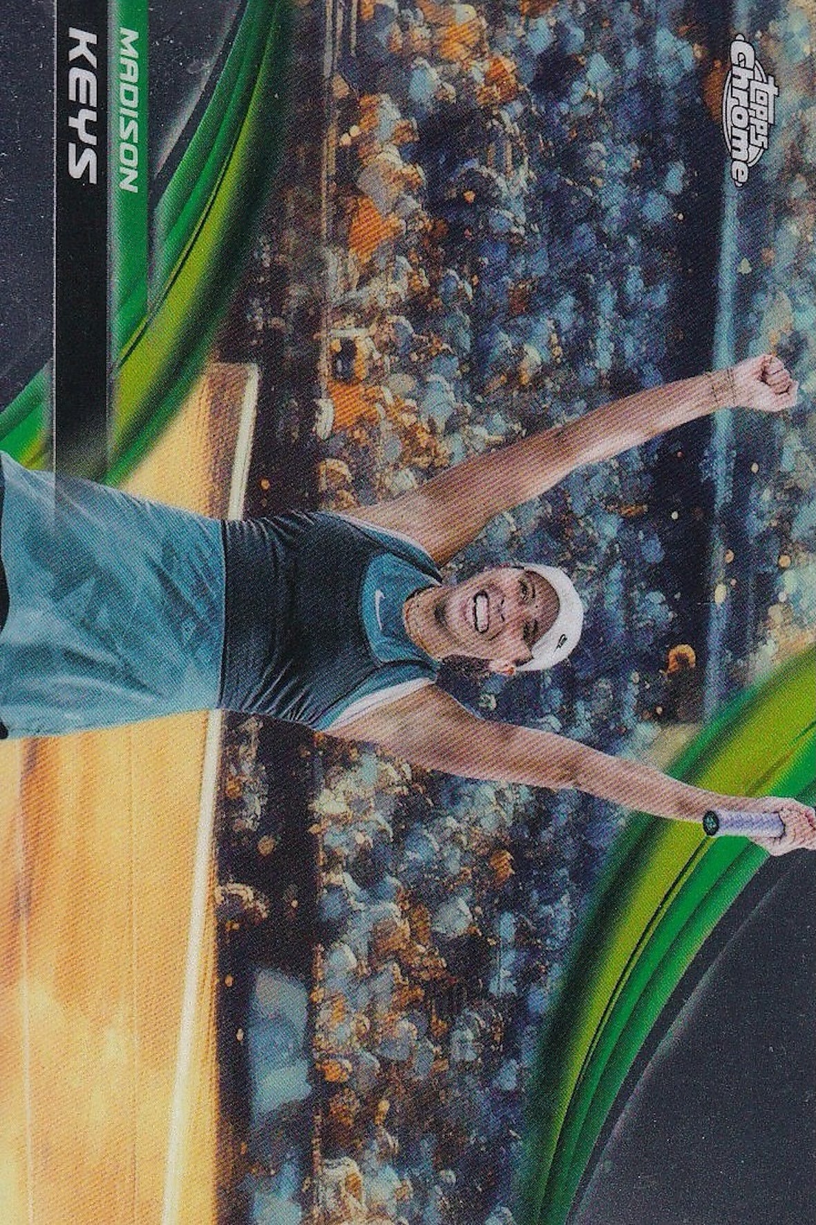 Madison Keys Base Card #33 - Topps Chrome Tennis 2025
