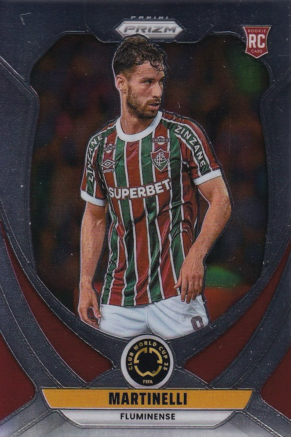 Martinelli Rookie (RC) Card #116 - Panini Prizm FIFA Club World Cup 25 (2025) Fluminense FC