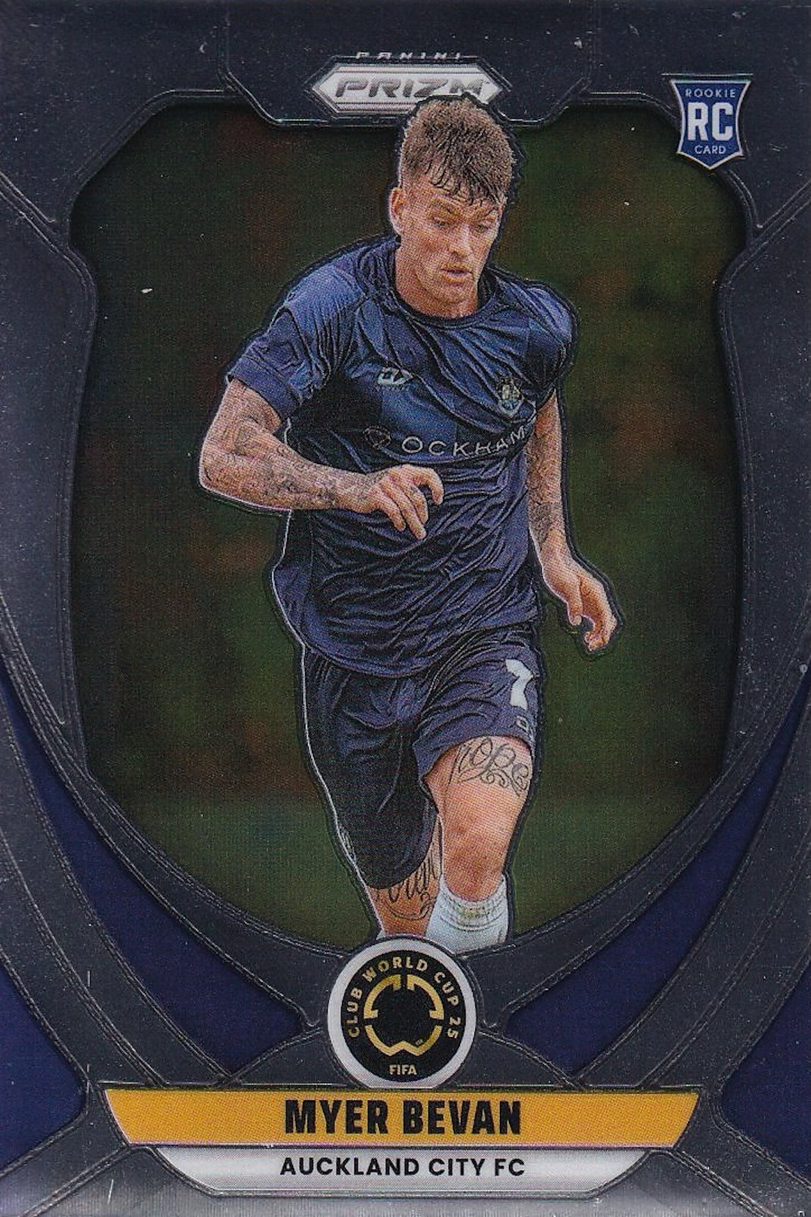 Myer Bevan Rookie (RC) Card #32 - Panini Prizm, FIFA Club World Cup 25 (2025) Auckland City FC
