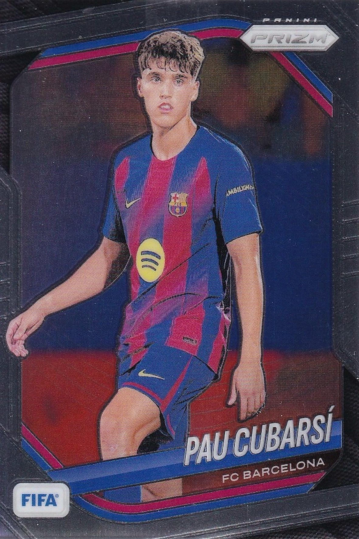 Pau Cubarsi Panini Prizm Card, #246 - 2025-26 (FC Barcelona)