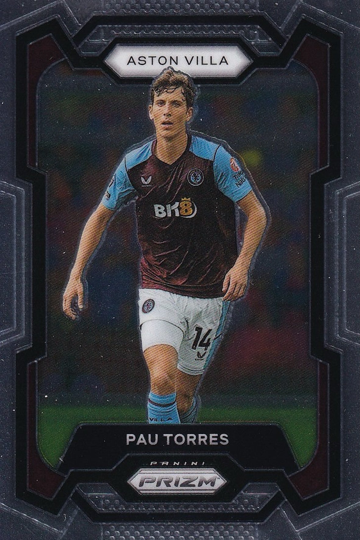 Pau Torres Base Card #119 - Panini Prizm Premier League 23-24 2023-2024 (Aston Villa)