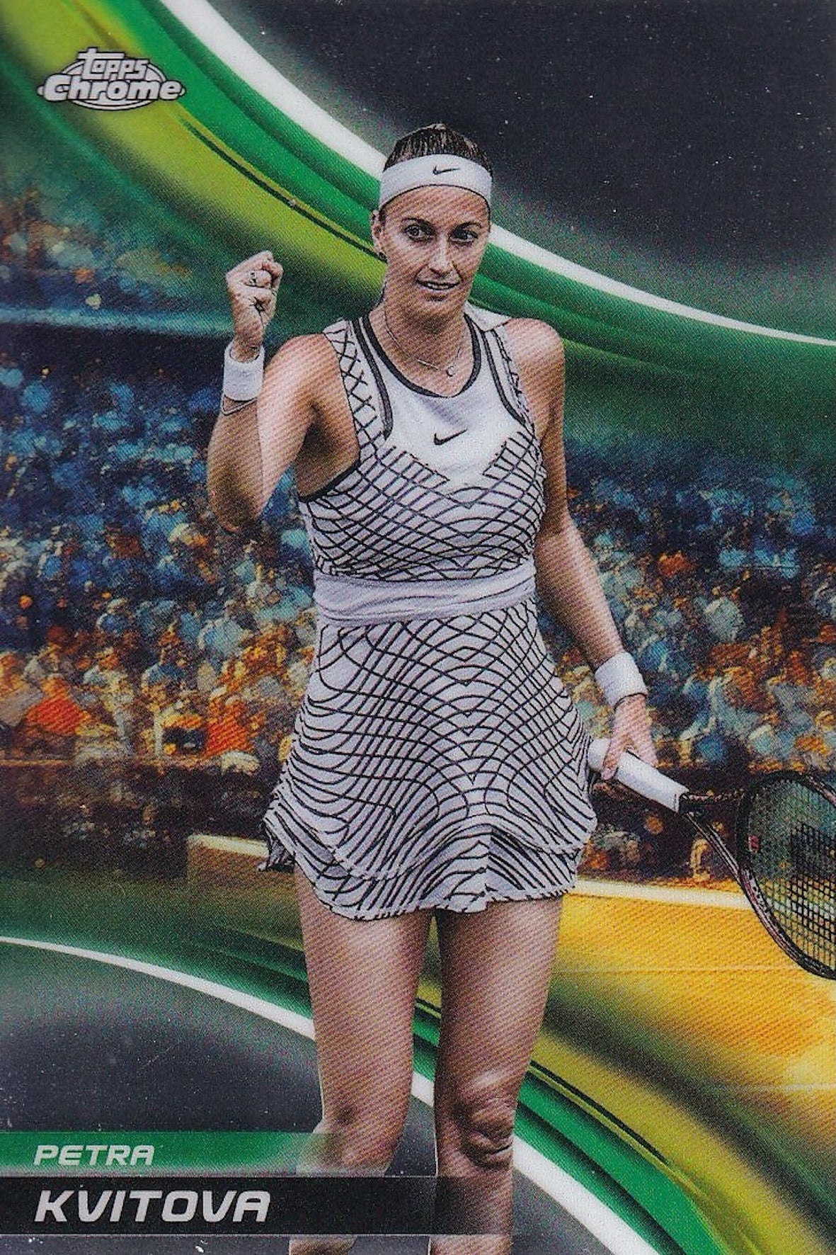 Petra Kvitová Base Card #211 - 2025 Topps Chrome Tennis