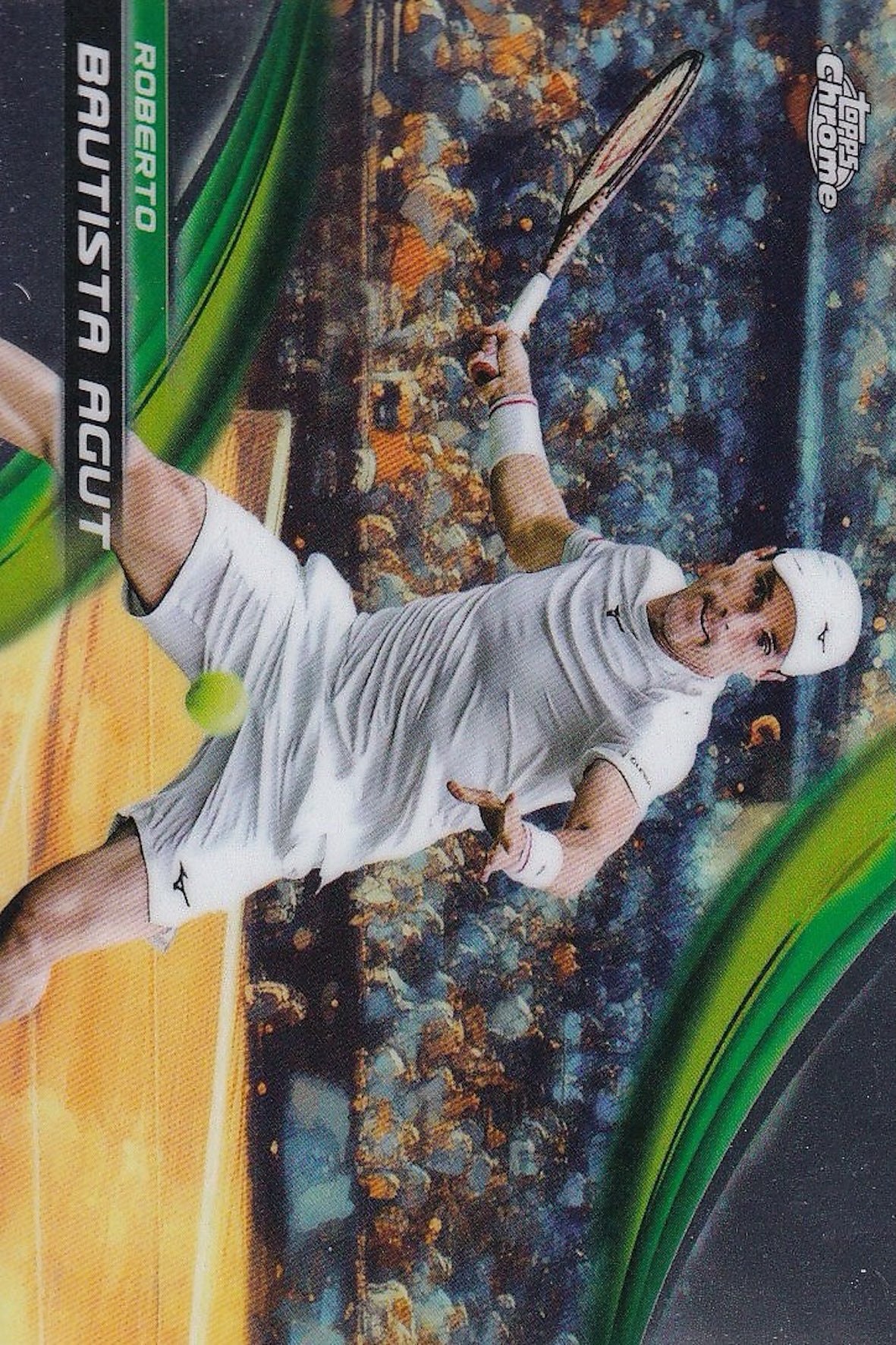 Roberto Bautista Agut Base Card #66 - Topps Chrome Tennis 2025