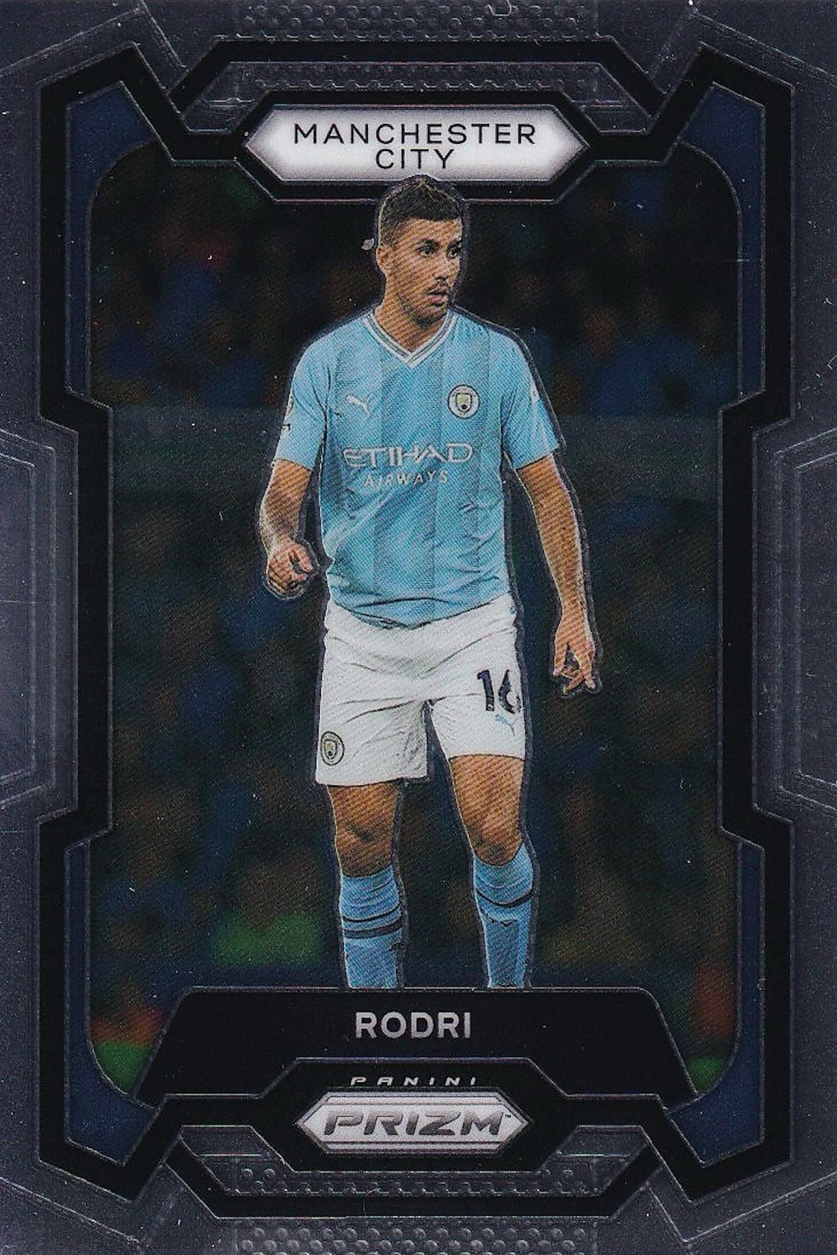 Rodri Base Card #5 - 2023-24 Panini Prizm Premier League Soccer - Manchester City