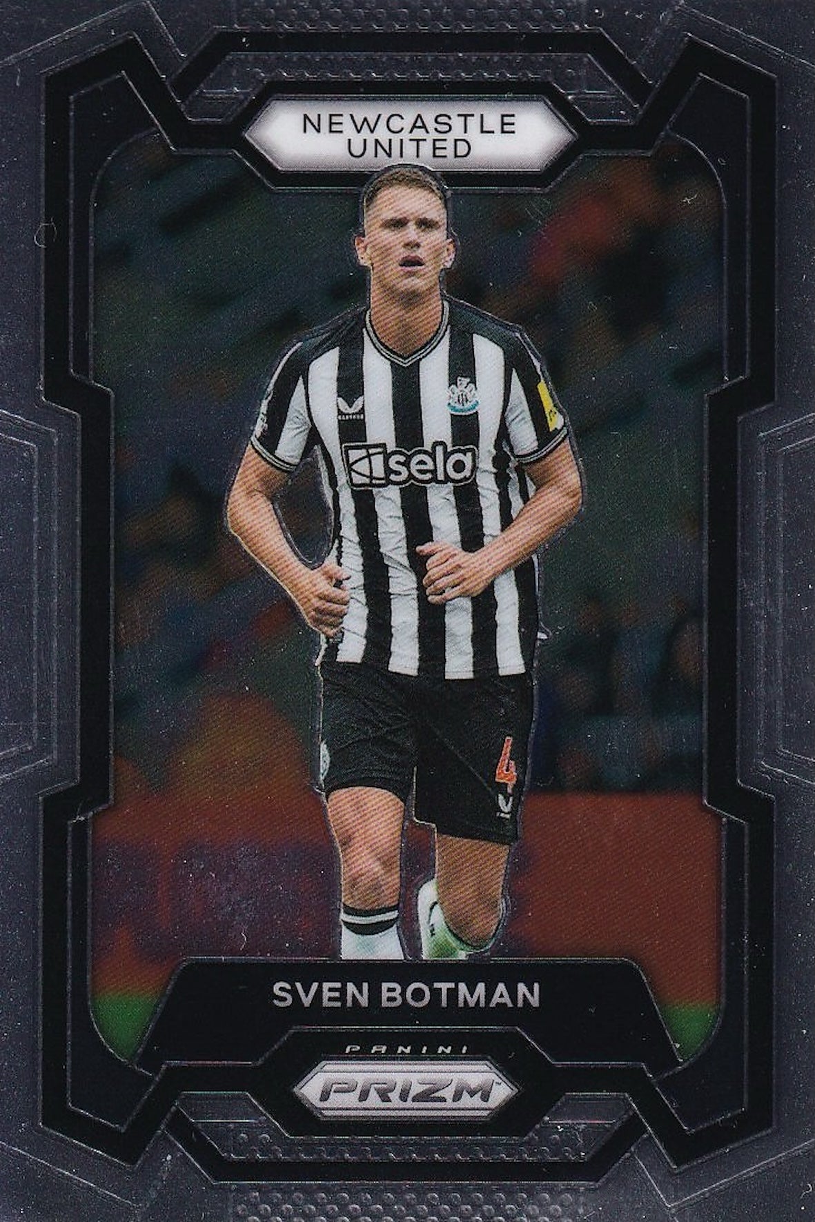 Sven Botman Base Card #56 - Panini Prizm Premier League 23-24 (Newcastle United)