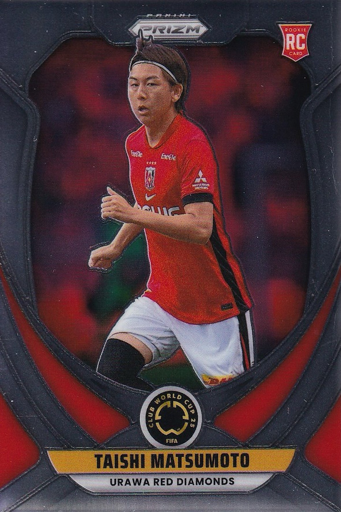 Taishi Matsumoto Rookie (RC) Base Card #76 - Panini Prizm FIFA Club World Cup 25 (2025) - Urawa Red Diamonds