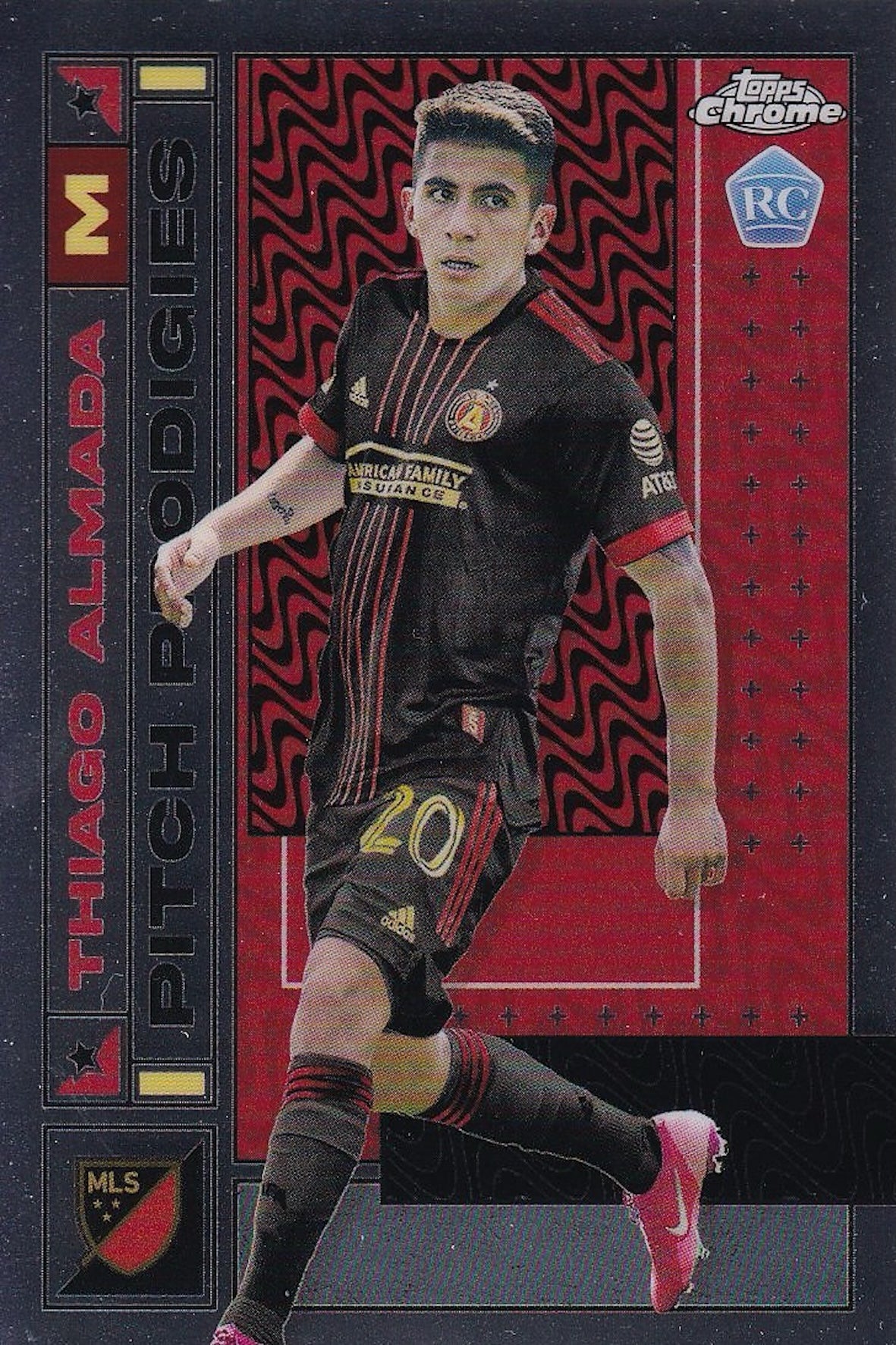 Thiago Almada #125 (RC) 2022 Topps MLS - Pitch Prodigies