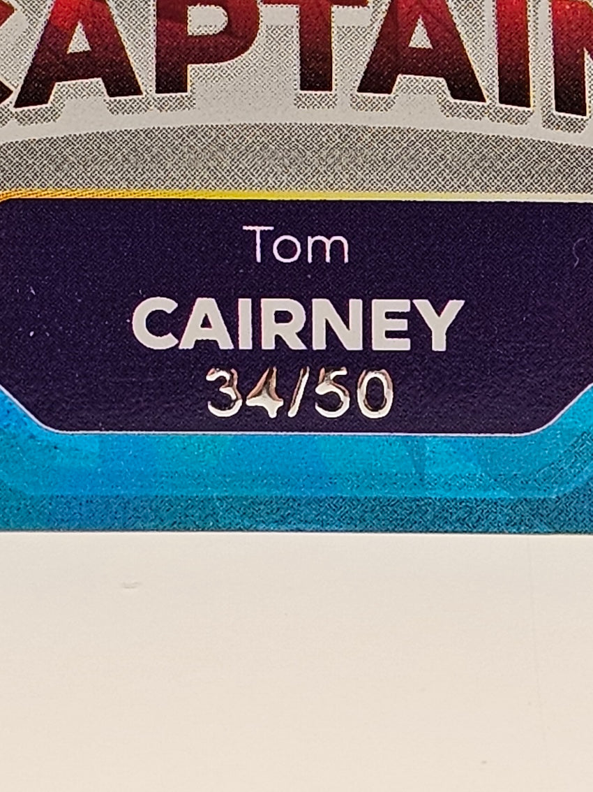 Tom Cairney Blue Parallel Numbered Card #160 - 34/50 - Adrenalyn XL 2025 PLUS