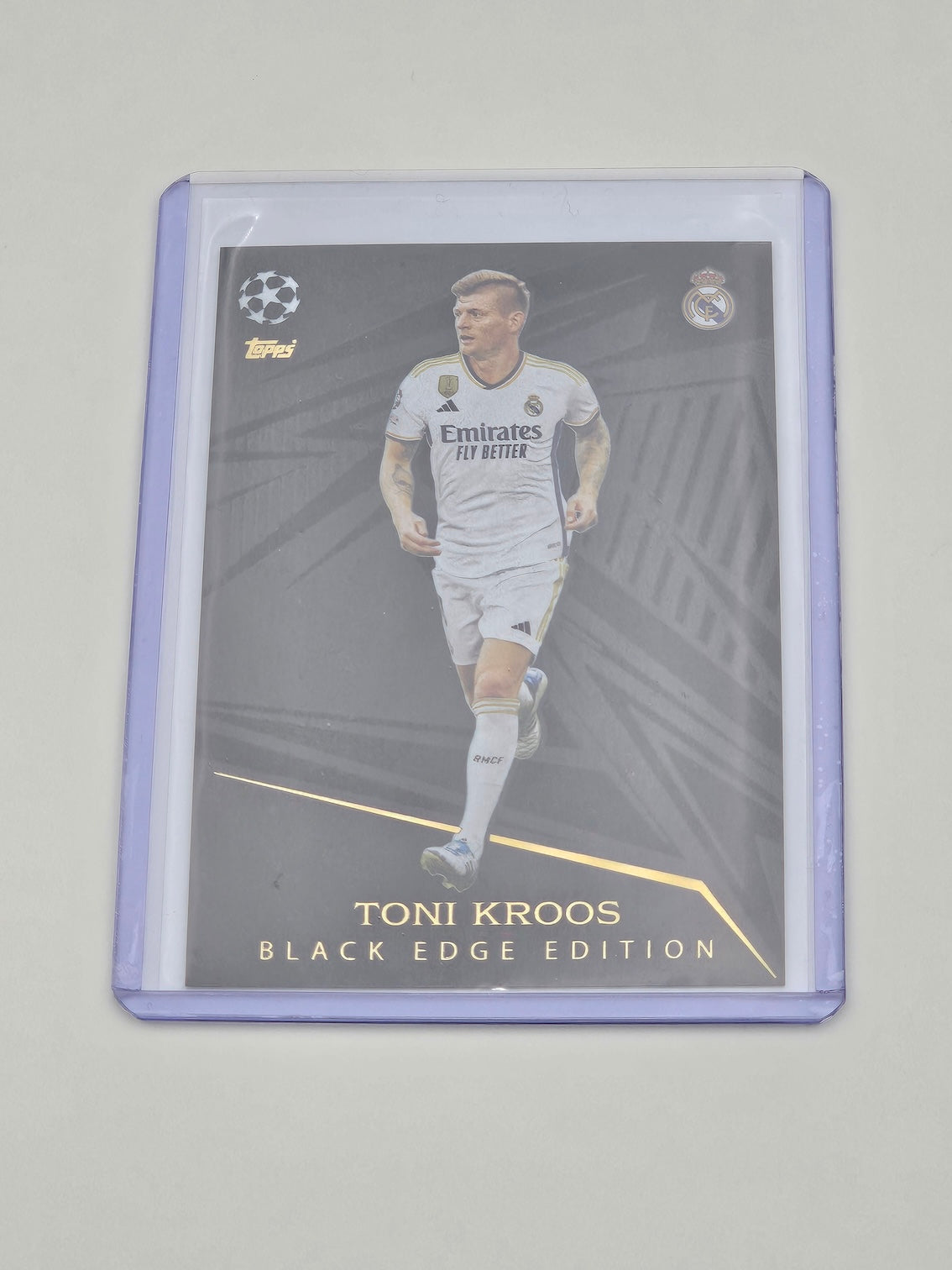Toni Kroos BLACK EDGE EDITION Card #491 - Topps Match Attax 2023/2024 23/24 MINT