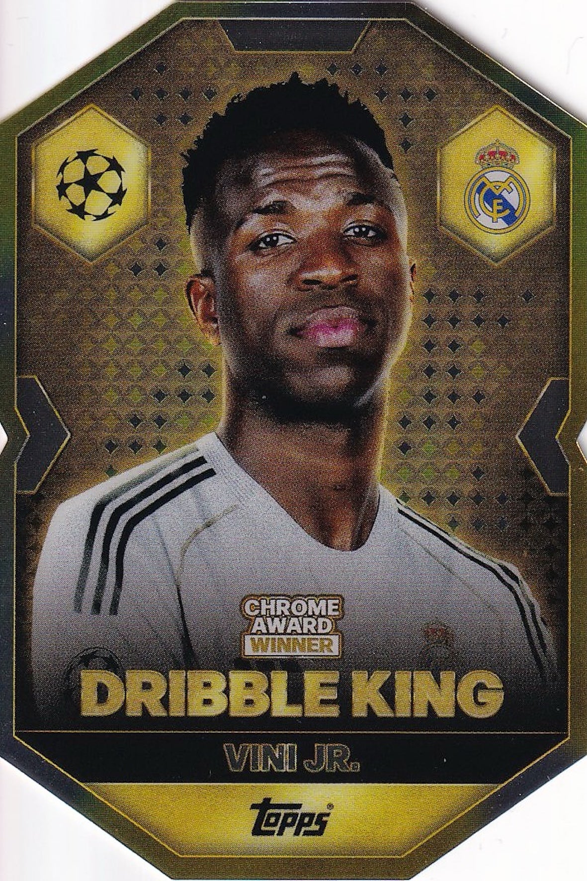 Vini Jr DRIBBLE KING Card, #CA15 - Topps Match Attax 25/26 (2025/2026) Real Madrid