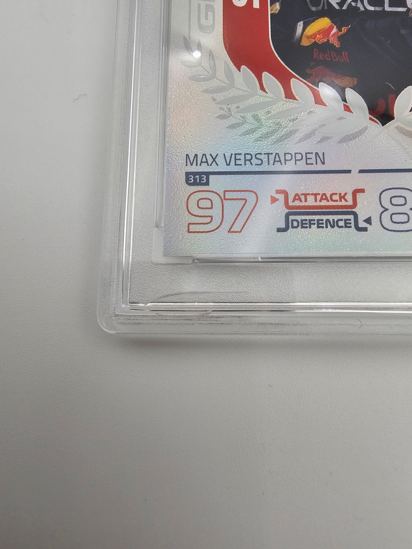 Max Verstappen, Graded Topps UK Turbo Attax F1 2024 Gladiator Super Max #313 MGC 9
