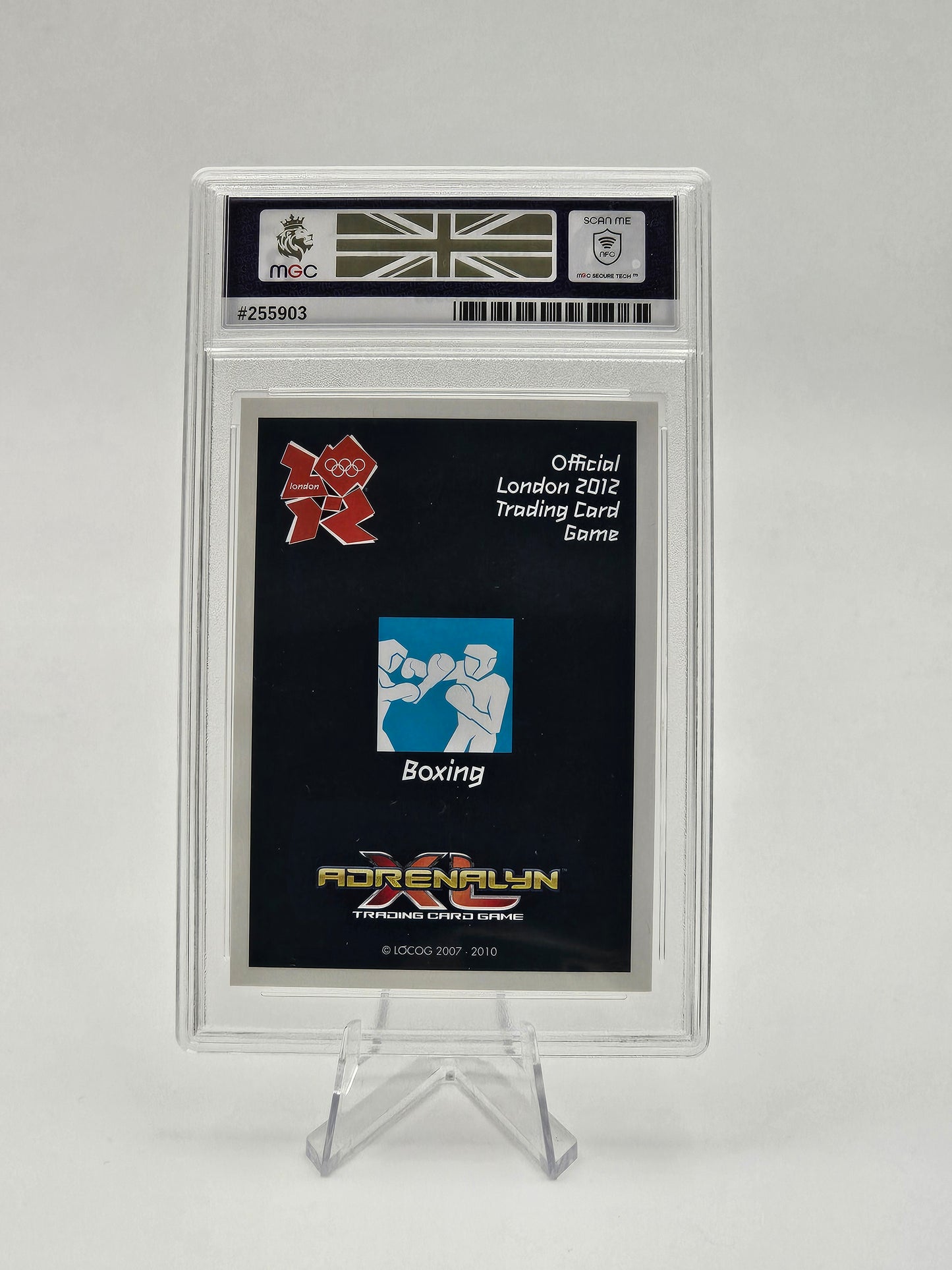 Anthony Joshua Rookie Card No #096 - London Olympics 2012 Panini Adrenalyn XL (MGC Graded 8)
