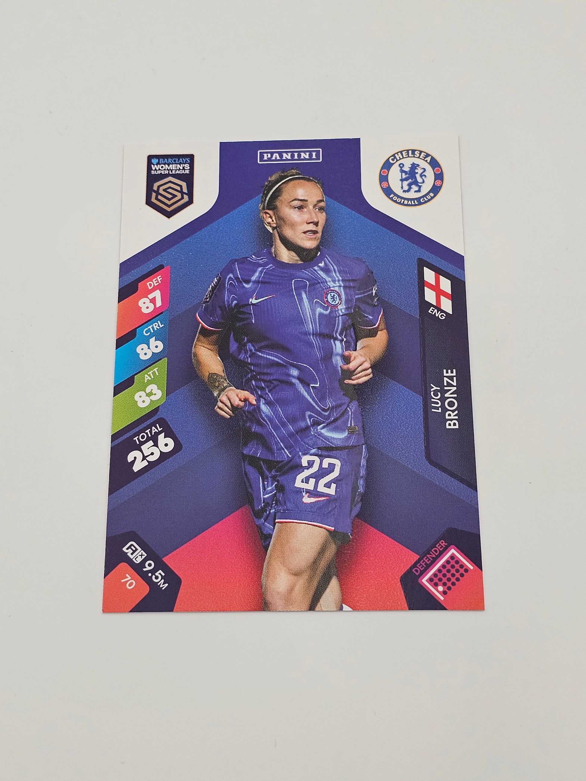 Full Team Set 18 x Chelsea Cards, Base & Crest, WSL 2025 Panini Adrenalyn XL
