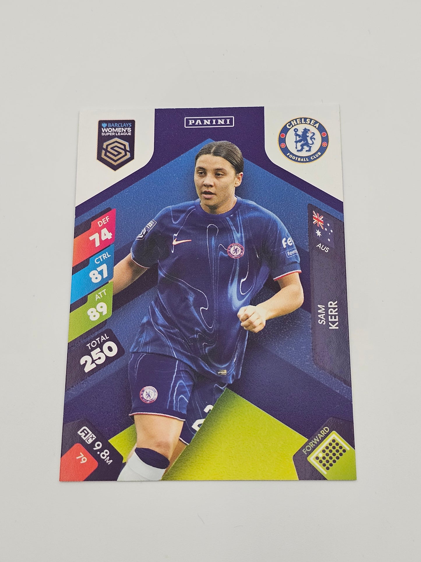 Full Team Set 18 x Chelsea Cards, Base & Crest, WSL 2025 Panini Adrenalyn XL