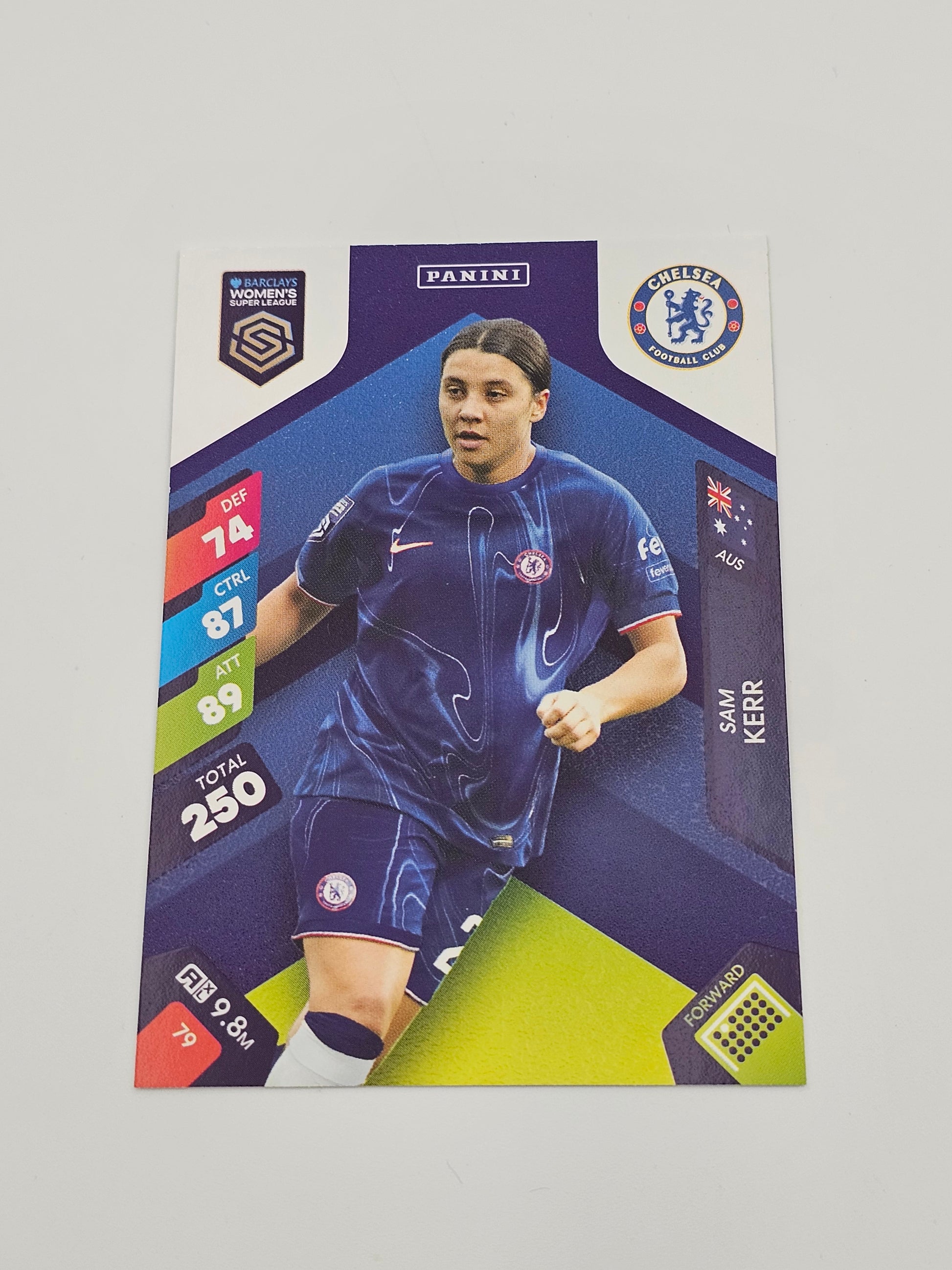 Full Team Set 18 x Chelsea Cards, Base & Crest, WSL 2025 Panini Adrenalyn XL