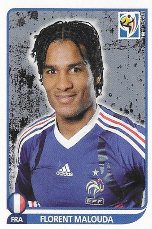 #99 Florent Malouda Panini Sticker - South Africa 2010 World Cup