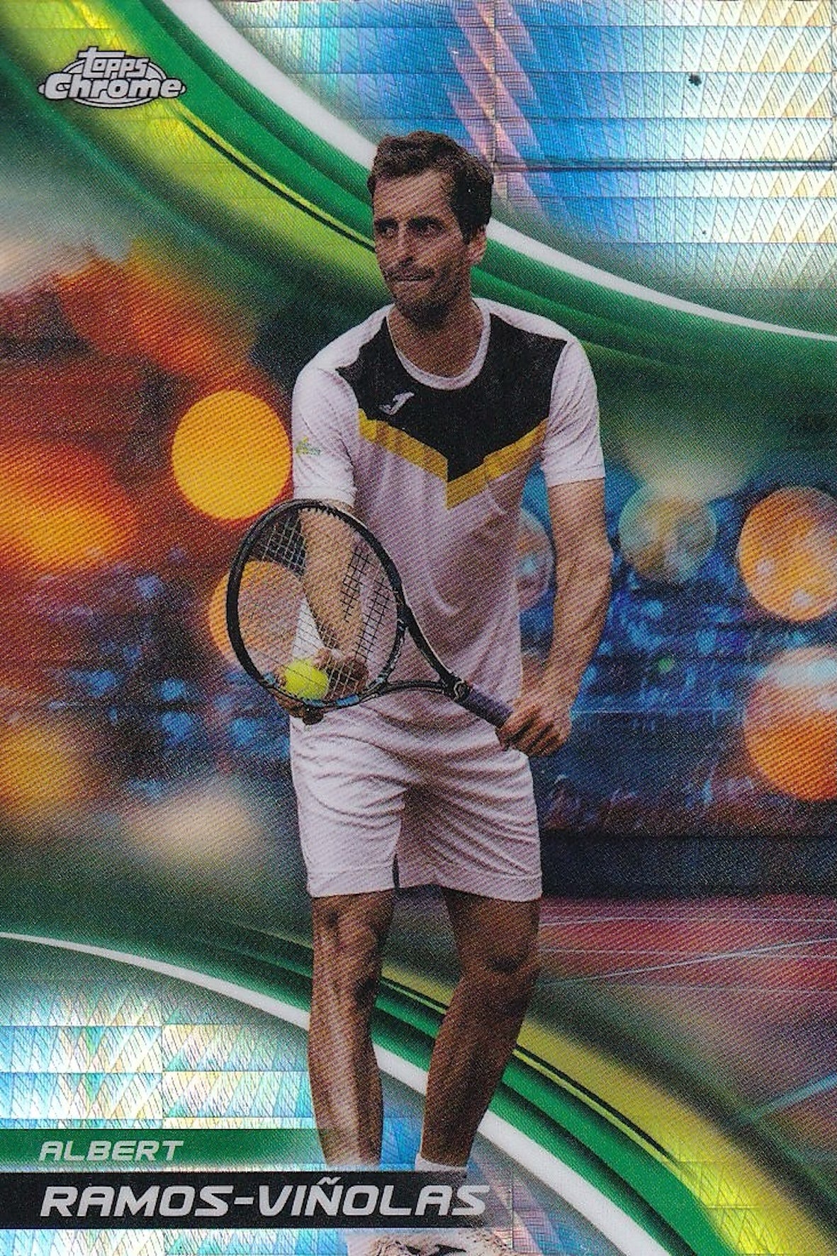 Albert Ramos-Vinolas Prism Refractor #161 - 2025 Topps Chrome Tennis Card